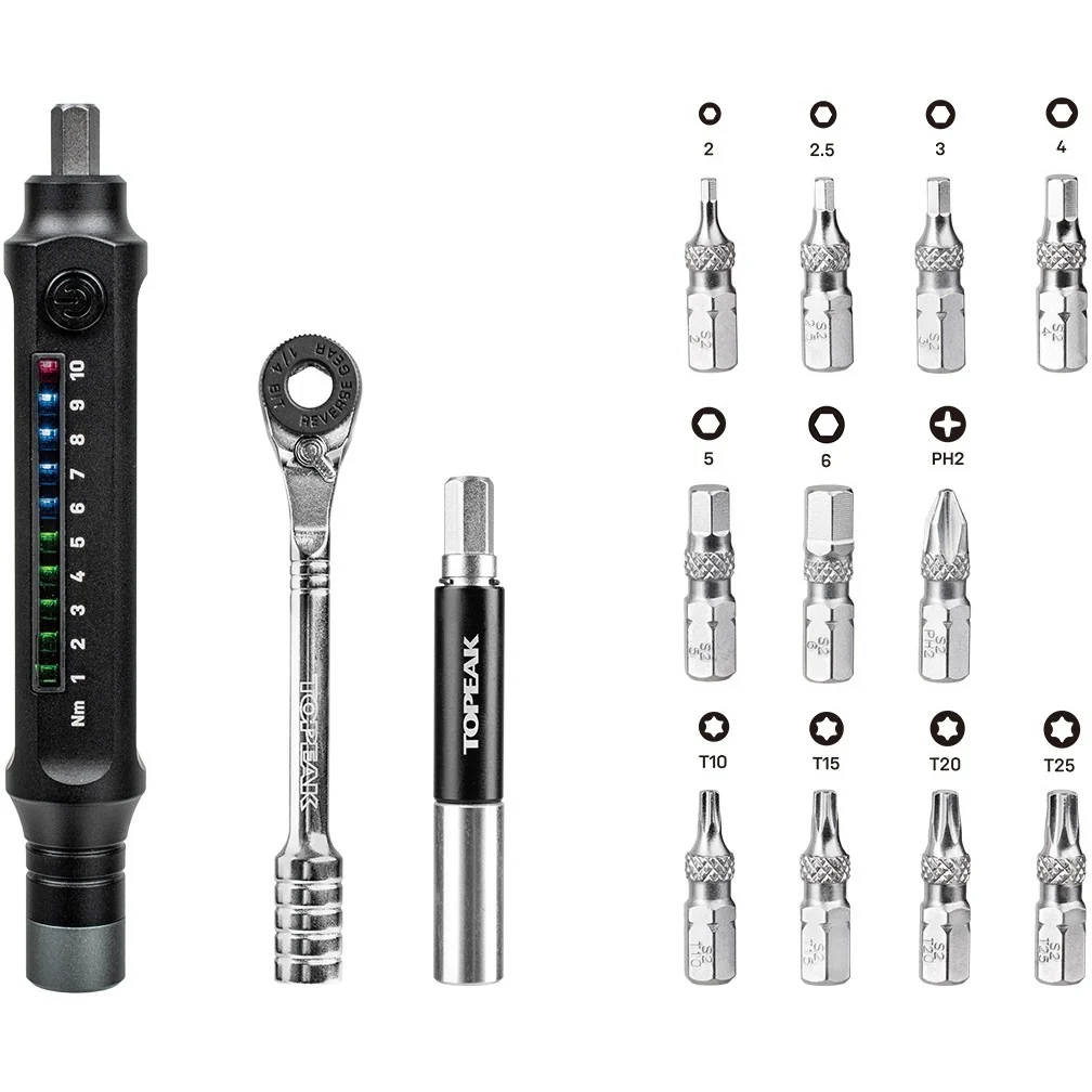 Clé Dynamométrique TOPEAK E-TORQBAR (1-10 Nm) - Image 3