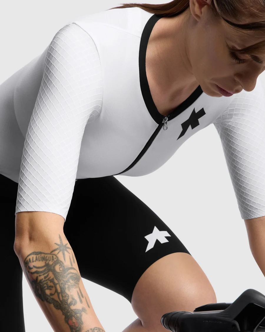 Combinaison ASSOS DYORA RSV TRIATOR S11 Femme Blanc - Image 5