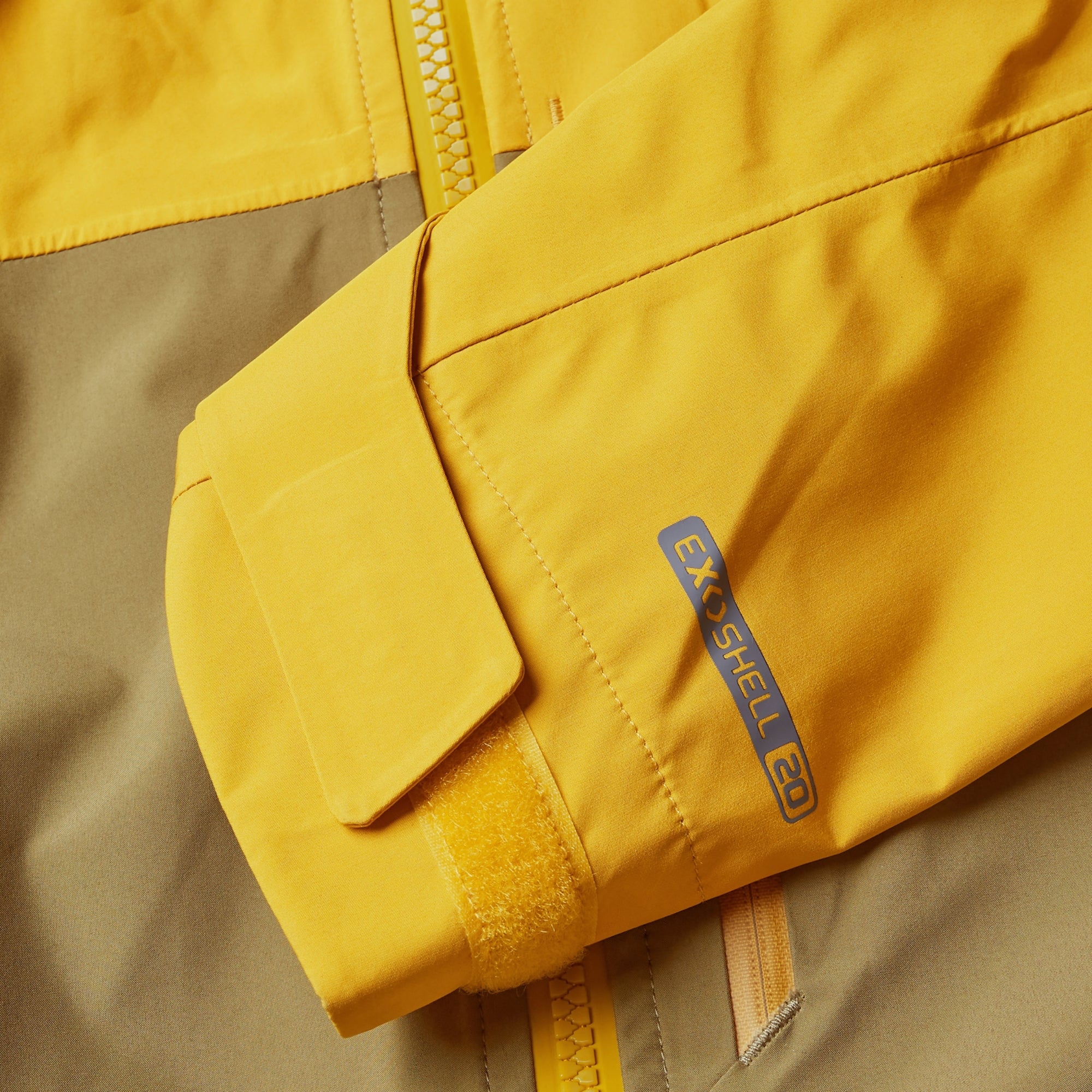 Combinaison ENDURA SINGLETRACK WATERPROOF Kaki/Moutarde - Image 2