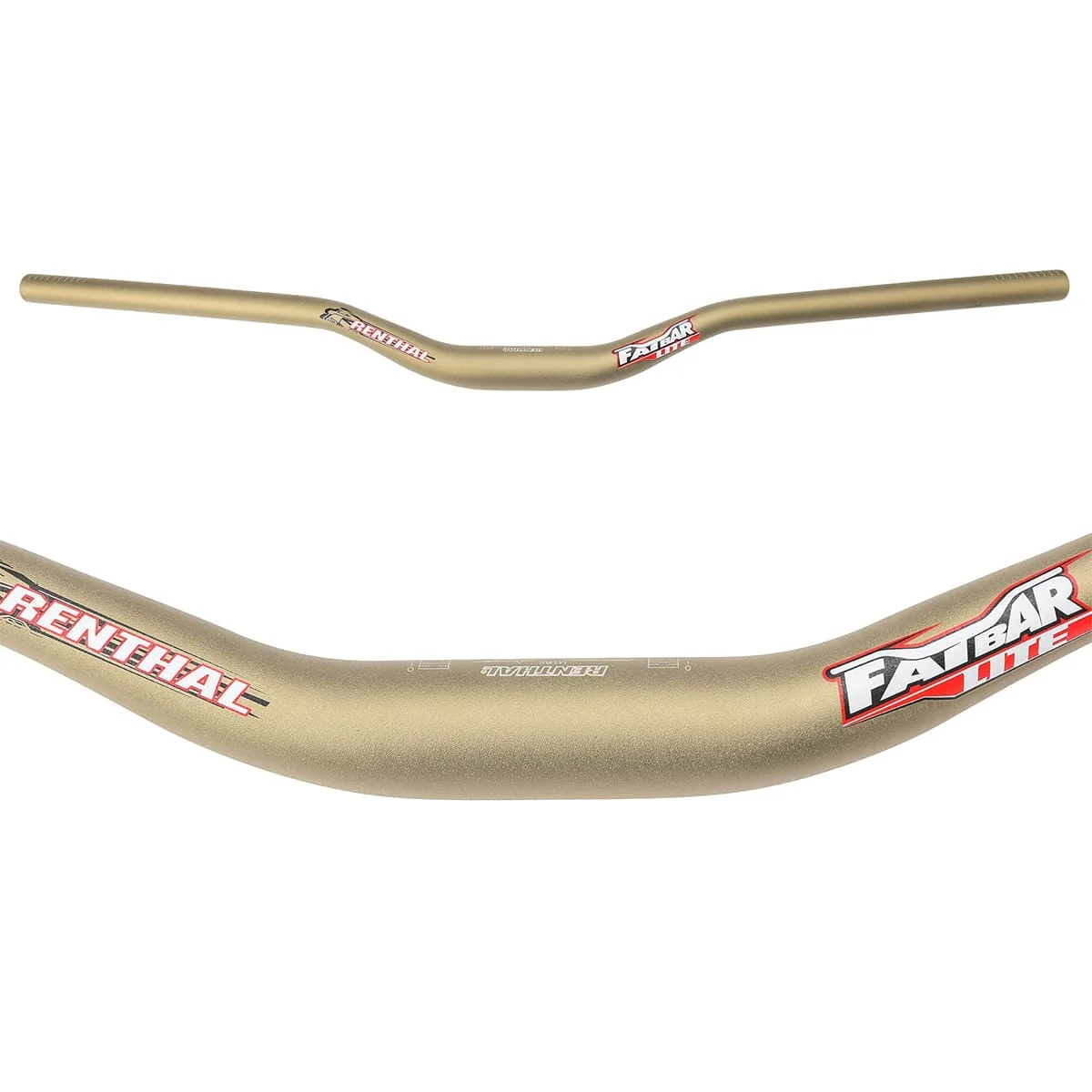 Cintre RENTHAL FATBAR LITE Rise 40mm 760mm Or - Image 2