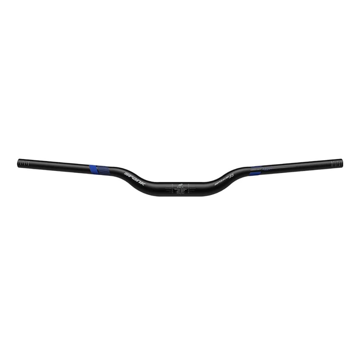 Cintre SPANK SPIKE 35 VIBROCORE Rise 40mm 820mm Bleu