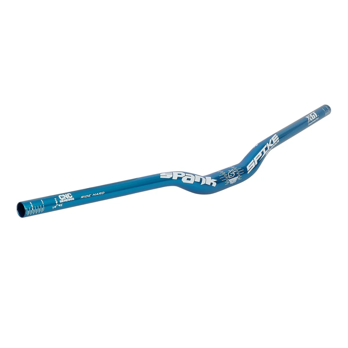 Cintre SPANK SPIKE 800 RACE Rise 30mm 800mm Bleu - Image 3