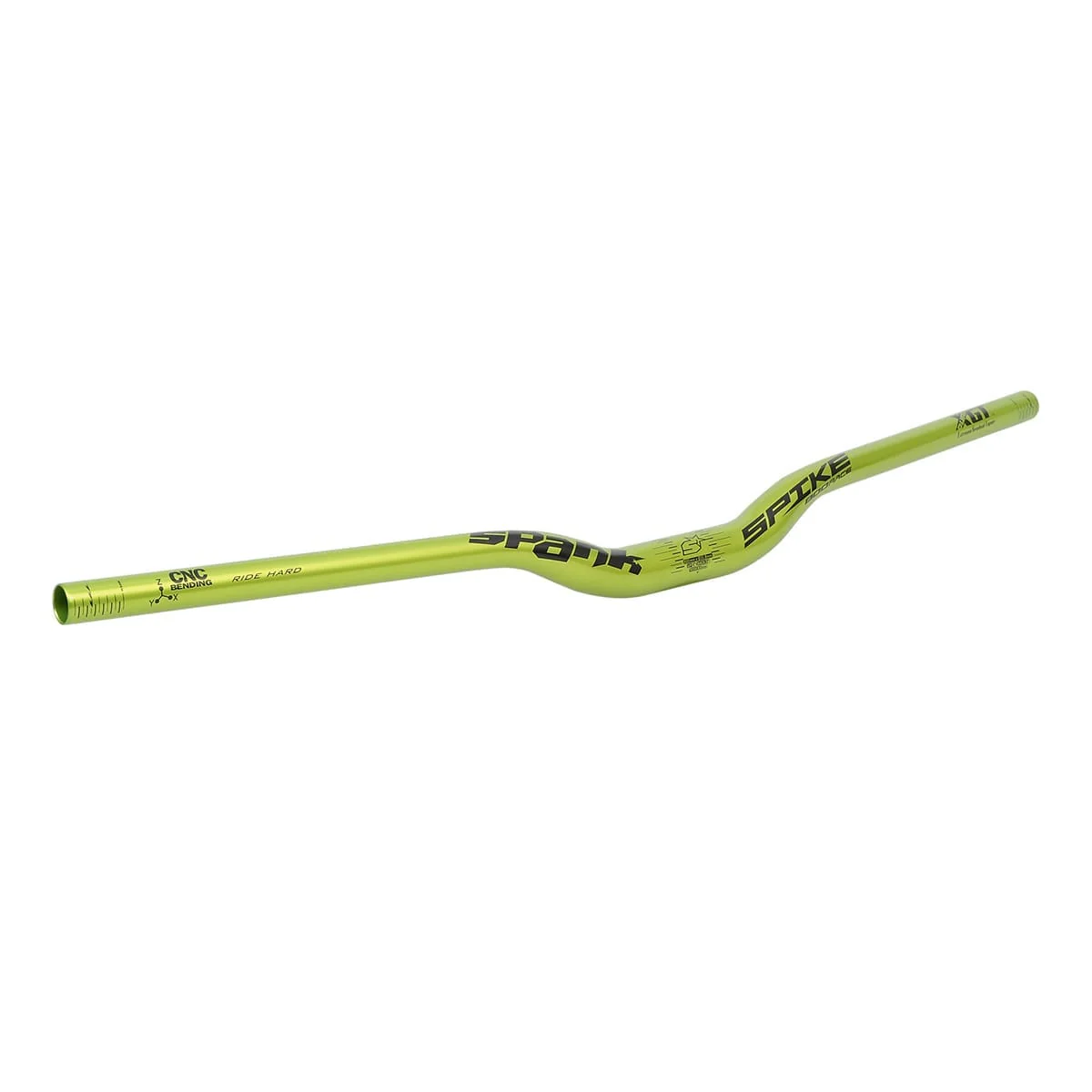 Cintre SPANK SPIKE 800 RACE Rise 30mm 800mm Vert - Image 3