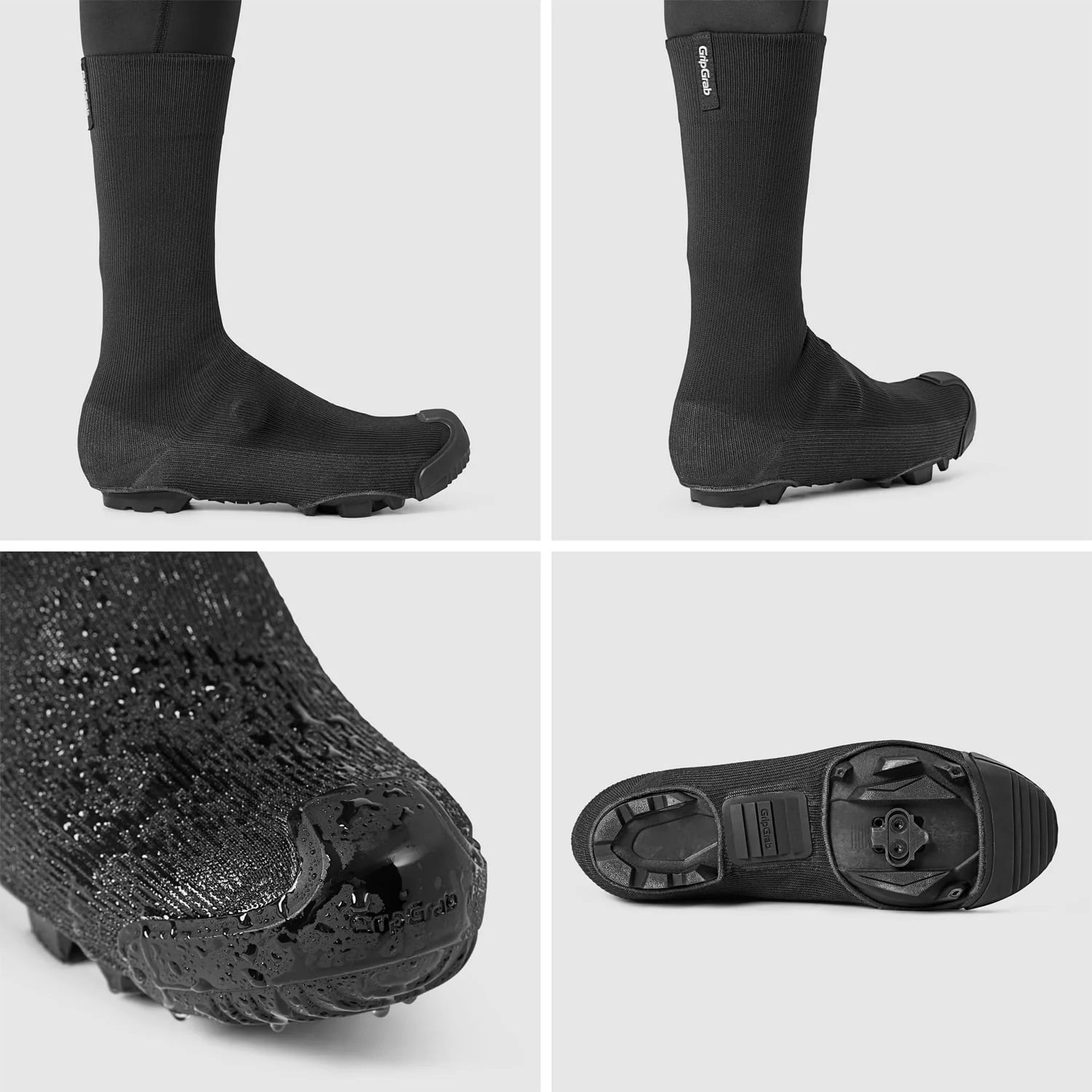 Couvre-Chaussures GRIPGRAB EXPLORER WATRPROOF GRAVEL Noir - Image 9