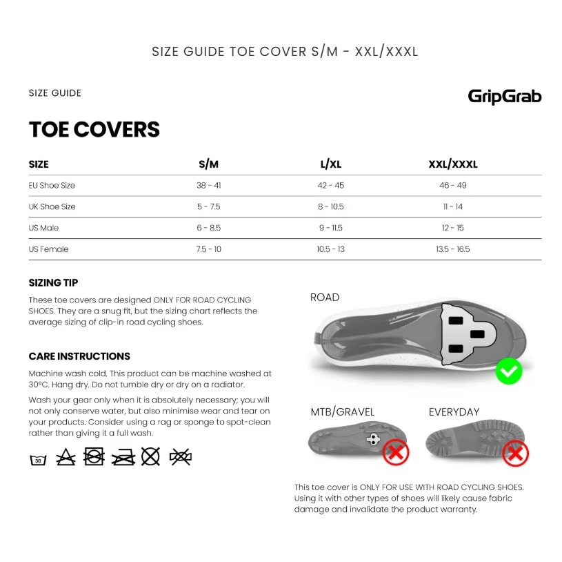 Couvre-Orteils GRIPGRAB WINDPROOF Jaune - Image 8