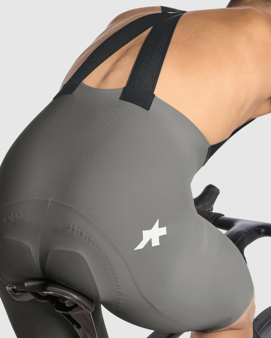 Cuissard Court à Bretelle ASSOS EQUIPE R S11 Kaki - Image 11
