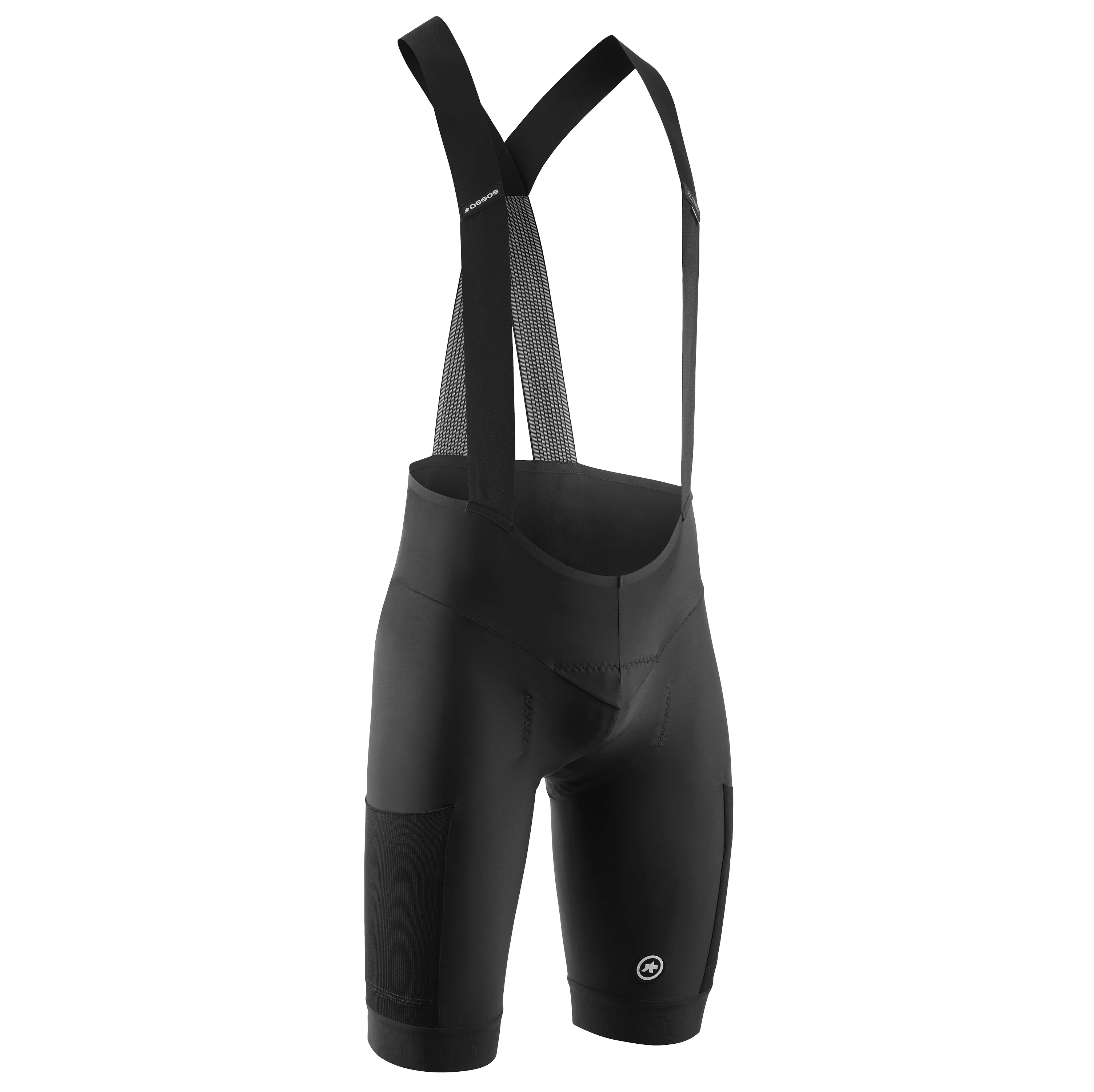 Cuissard Court à Bretelles ASSOS TACTICA KIESKÄFER GRAVEL T5 Noir - Image 4