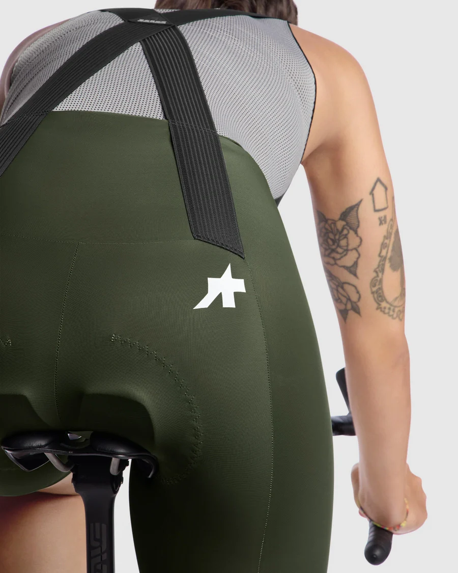 Cuissard Court à Bretelles ASSOS UMA GT S11 Femme Moss Green - Image 5