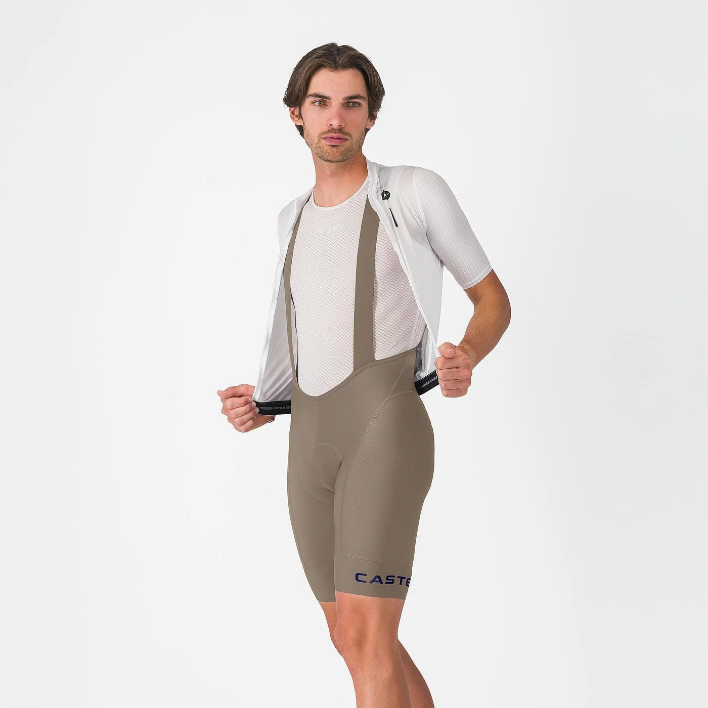 Cuissard Court à Bretelles CASTELLI COMPETIZIONE 2 KIT Clay