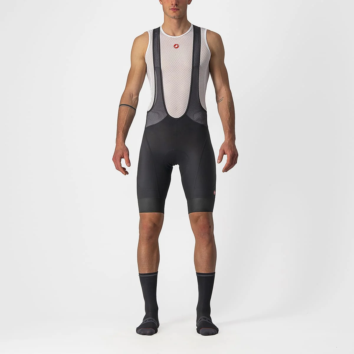 Cuissard Court à Bretelles CASTELLI ENDURANCE 3 Noir