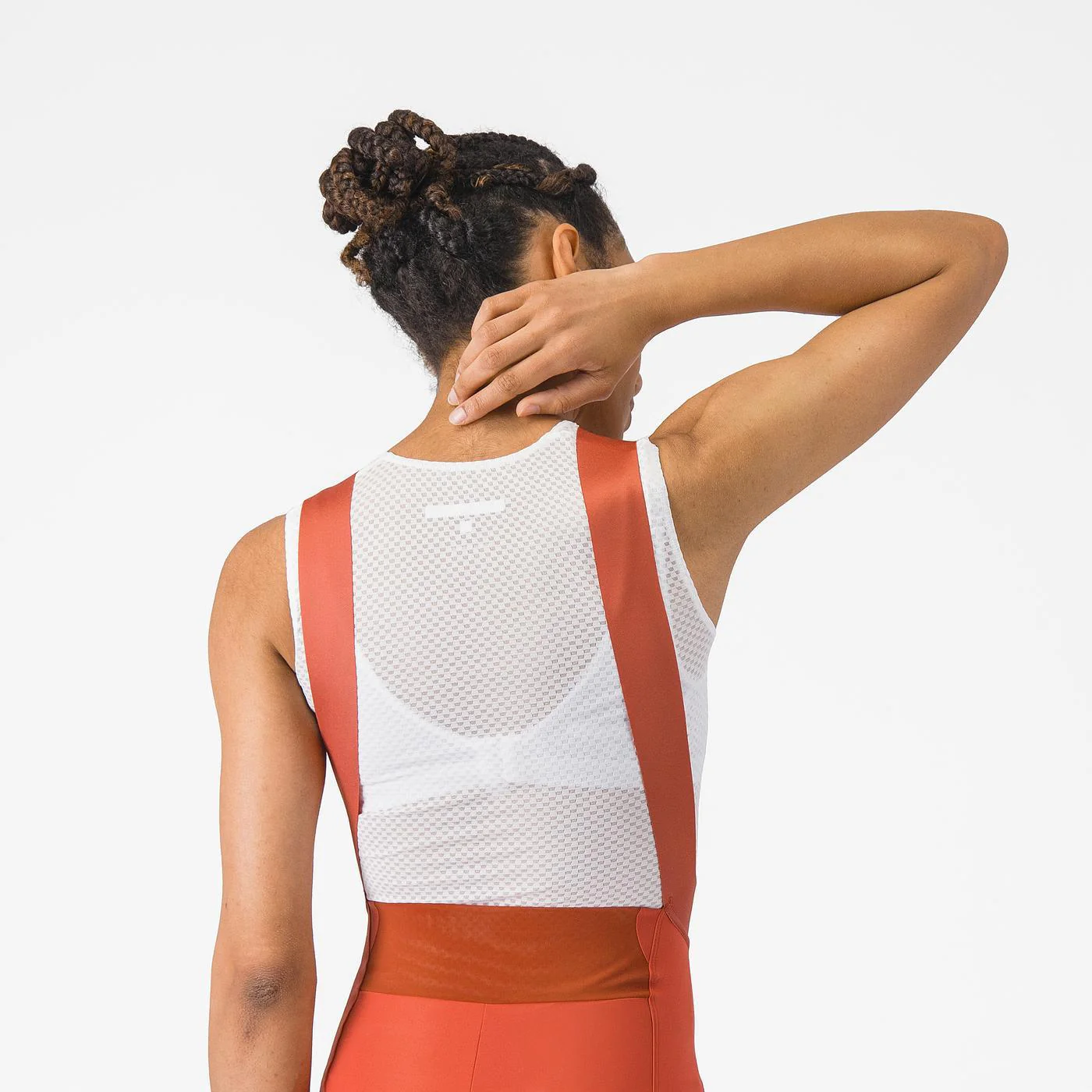 Cuissard Court à Bretelles CASTELLI ESPRESSO 2 W DT Femme Paprika - Image 5