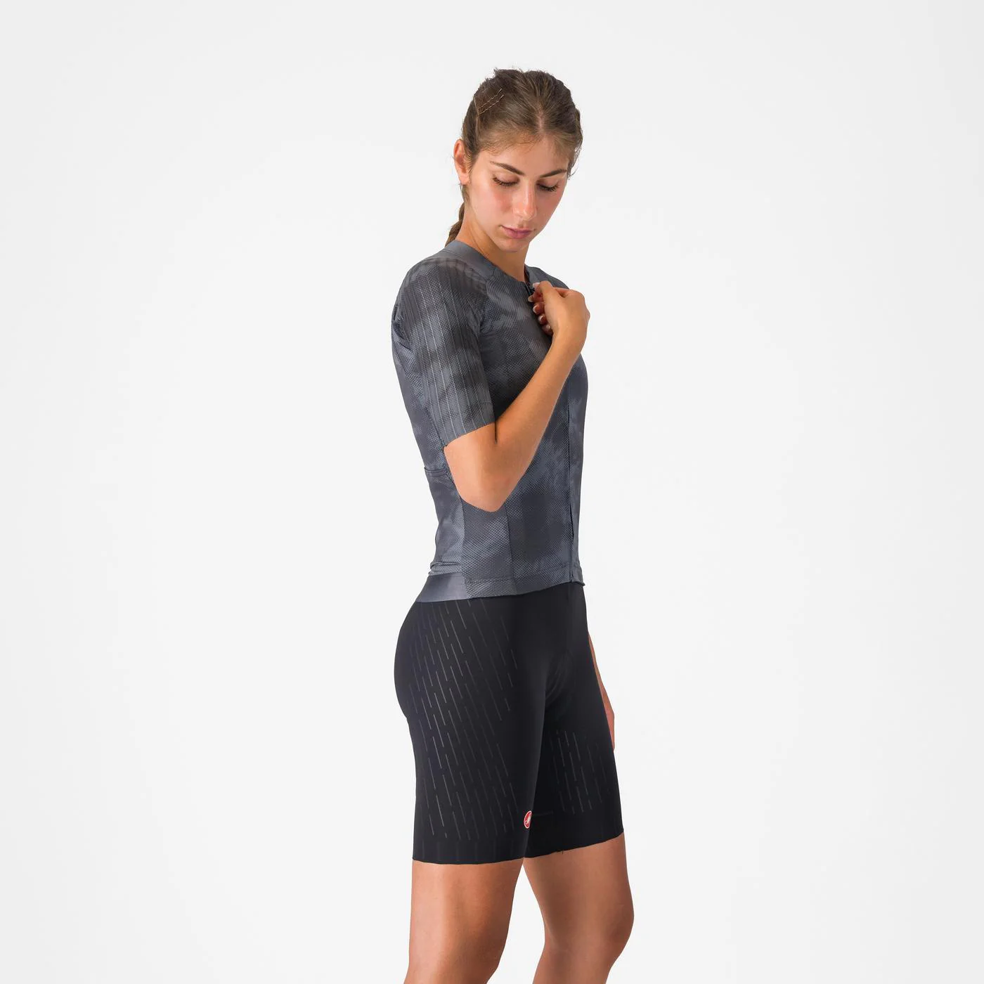 Cuissard Court  à Bretelles CASTELLI FREE AERO RACE Femme Noir - Image 8