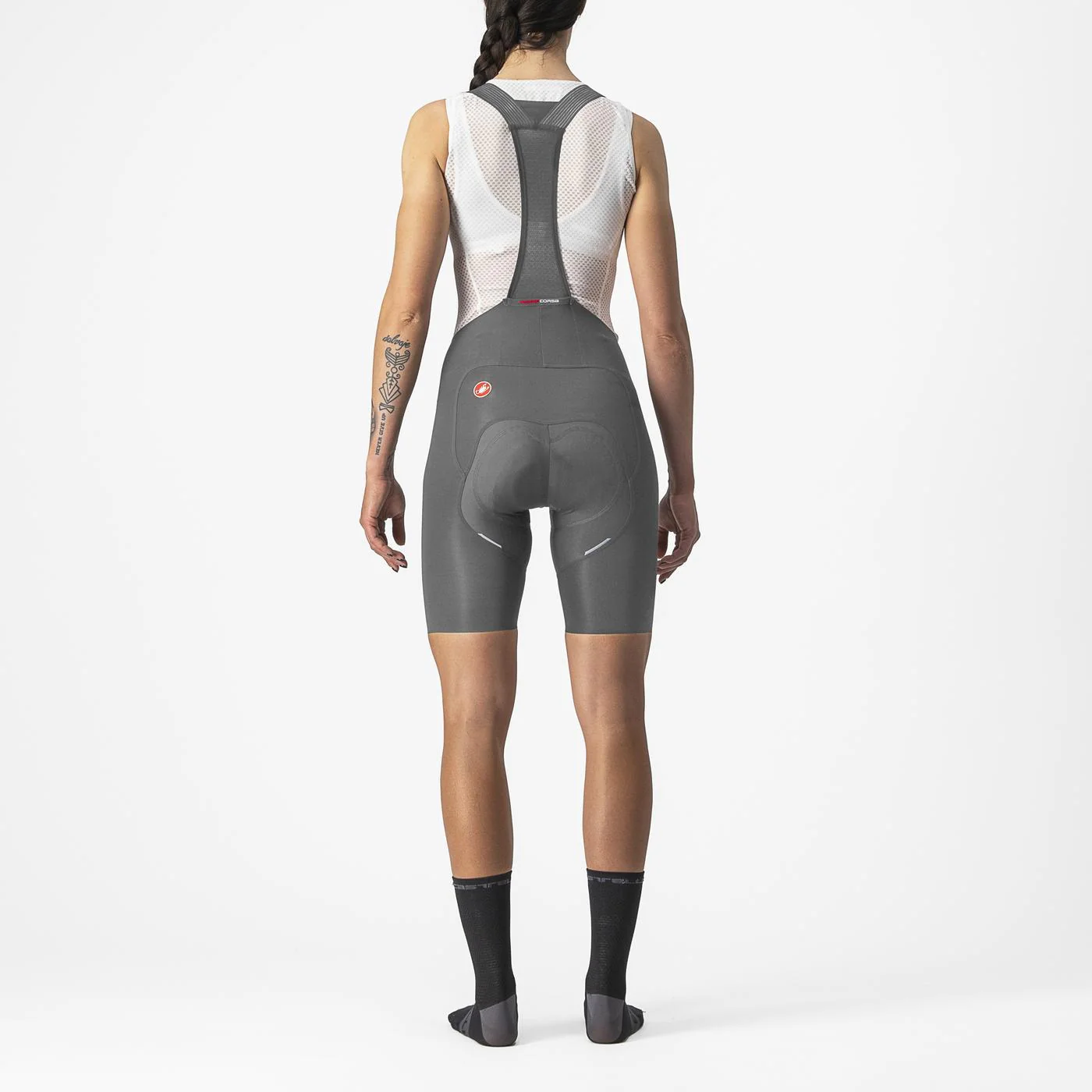 Cuissard Court à Bretelles CASTELLI FREE AERO RC W Femme Gris - Image 2