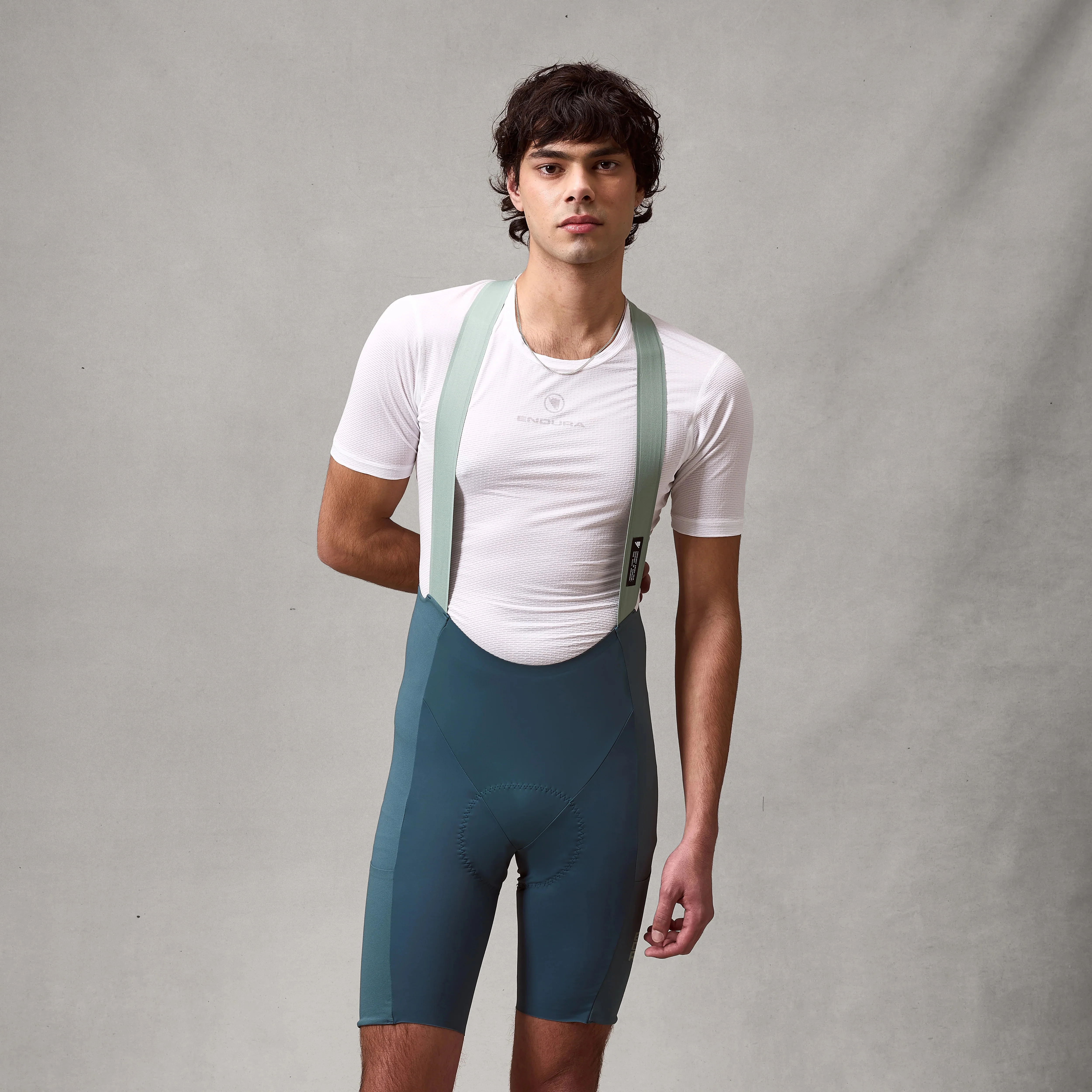 Cuissard Court à Bretelles ENDURA ALLTRACK RIDE Teal - Image 3