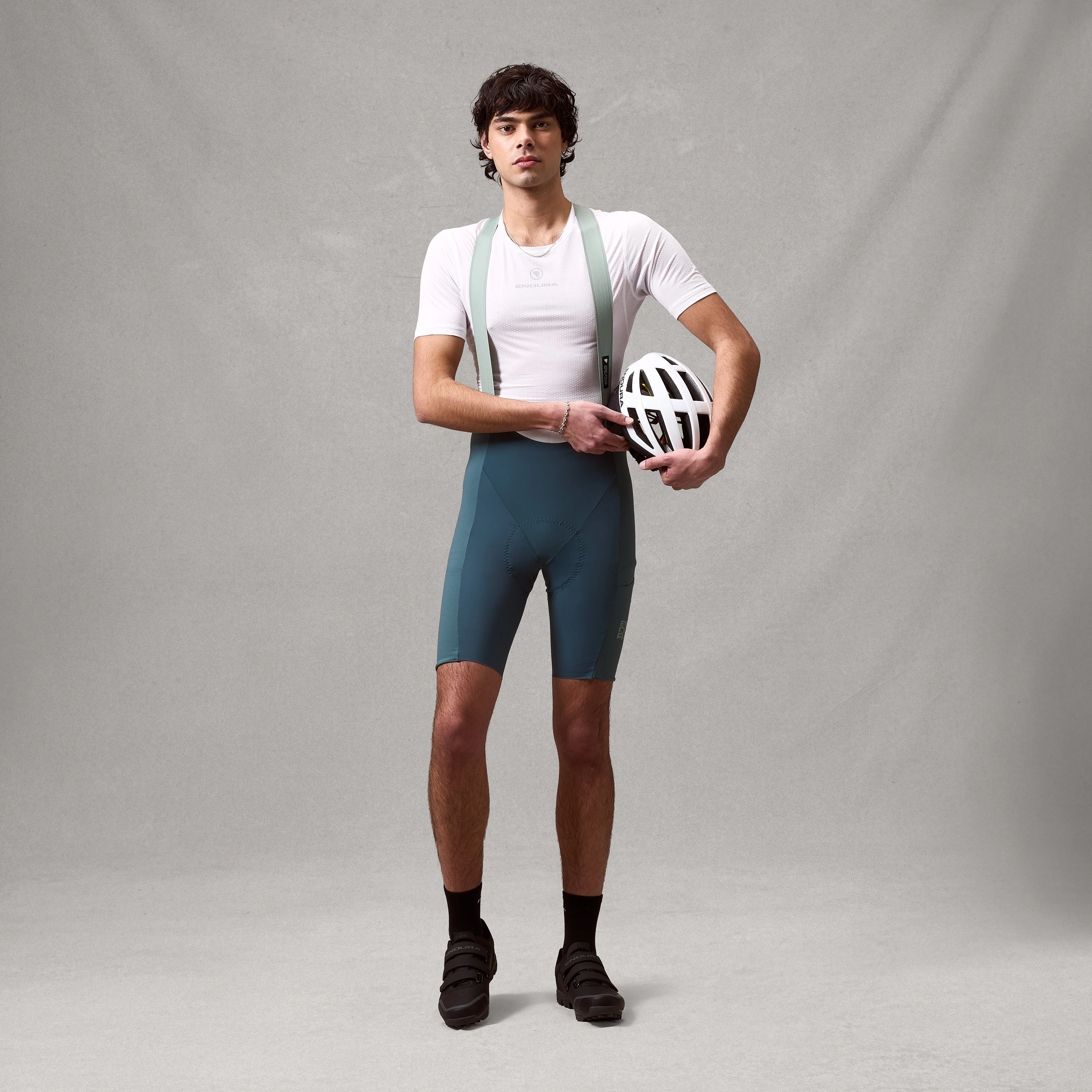 Cuissard Court à Bretelles ENDURA ALLTRACK RIDE Teal - Image 9