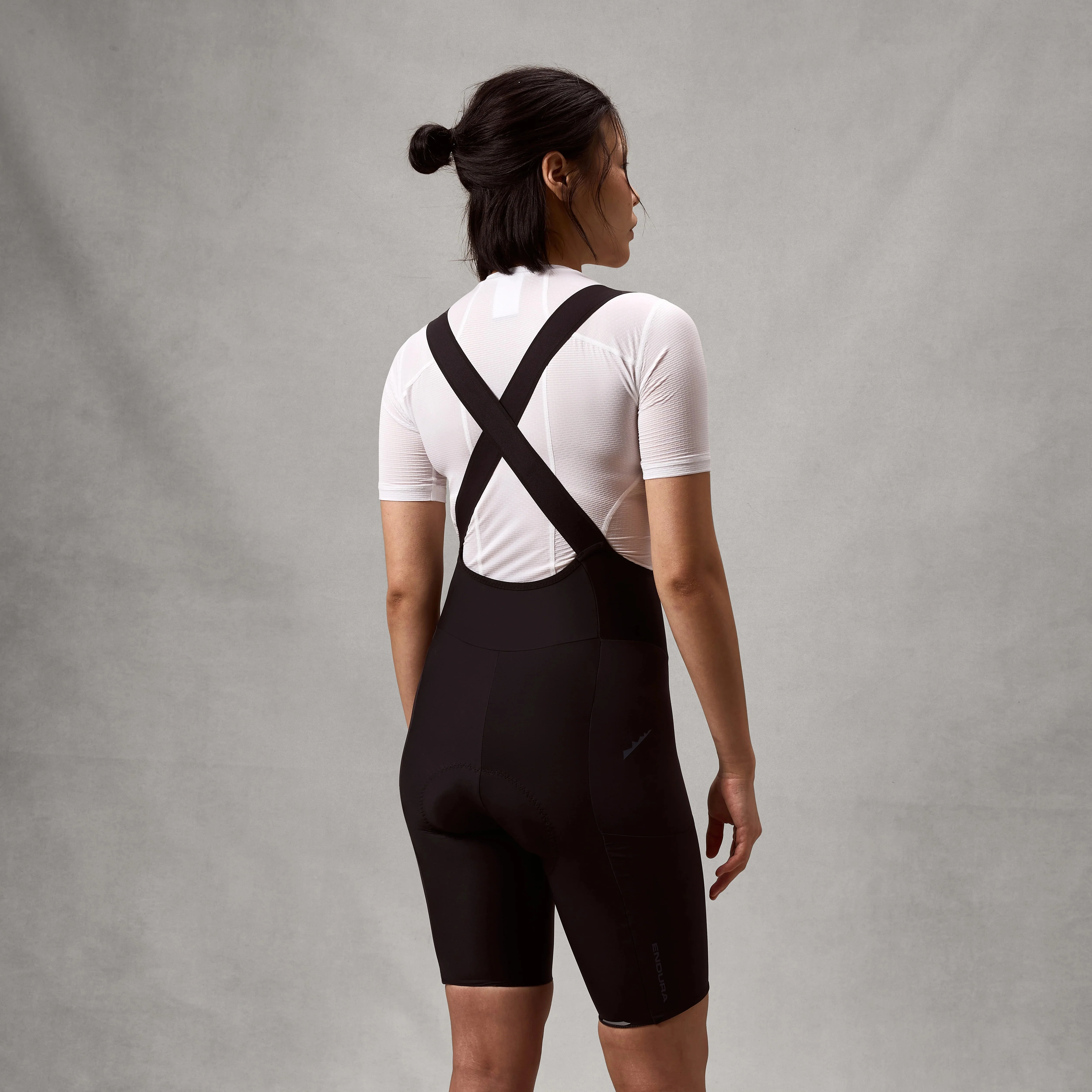 Cuissard Court à Bretelles ENDURA ALLTRACK RIDE Femme Noir - Image 4