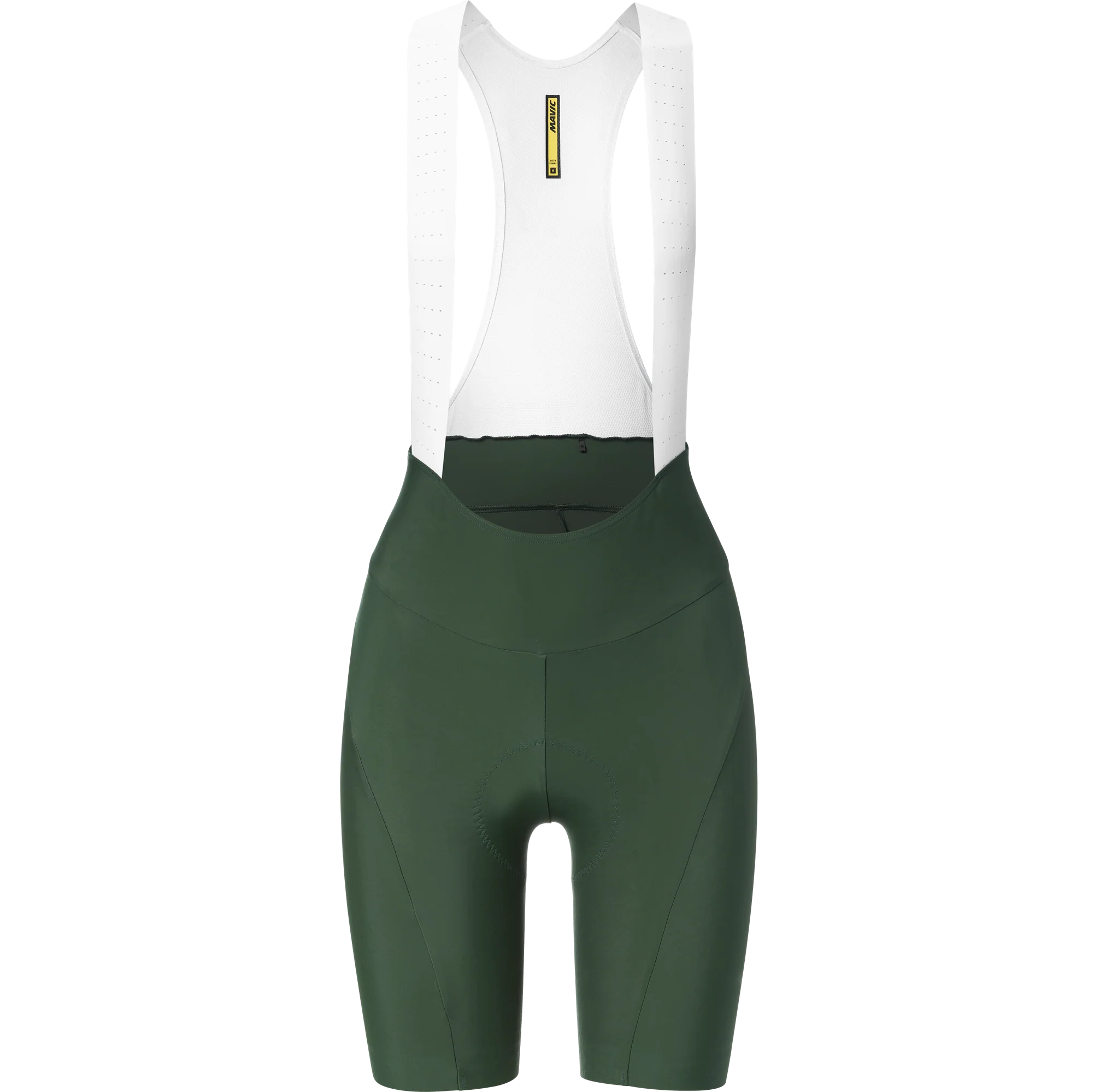 Cuissard Court à Bretelles MAVIC AKSIUM Femme Kaki