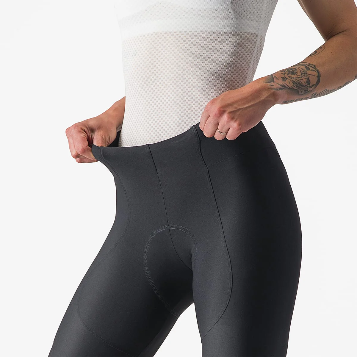Cuissard Court CASTELLI  ESPRESSO Femme Noir - Image 5