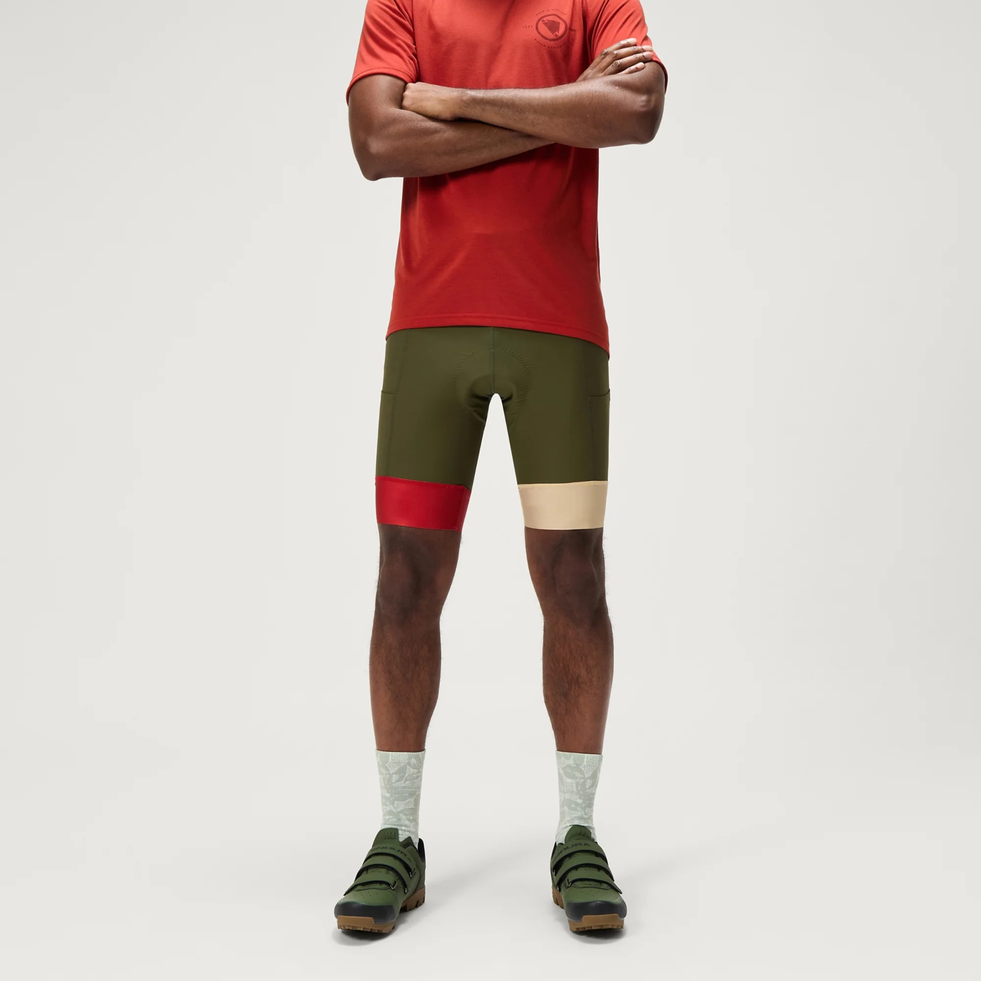 Cuissard Court ENDURA LOOP WAIST Vert - Image 4