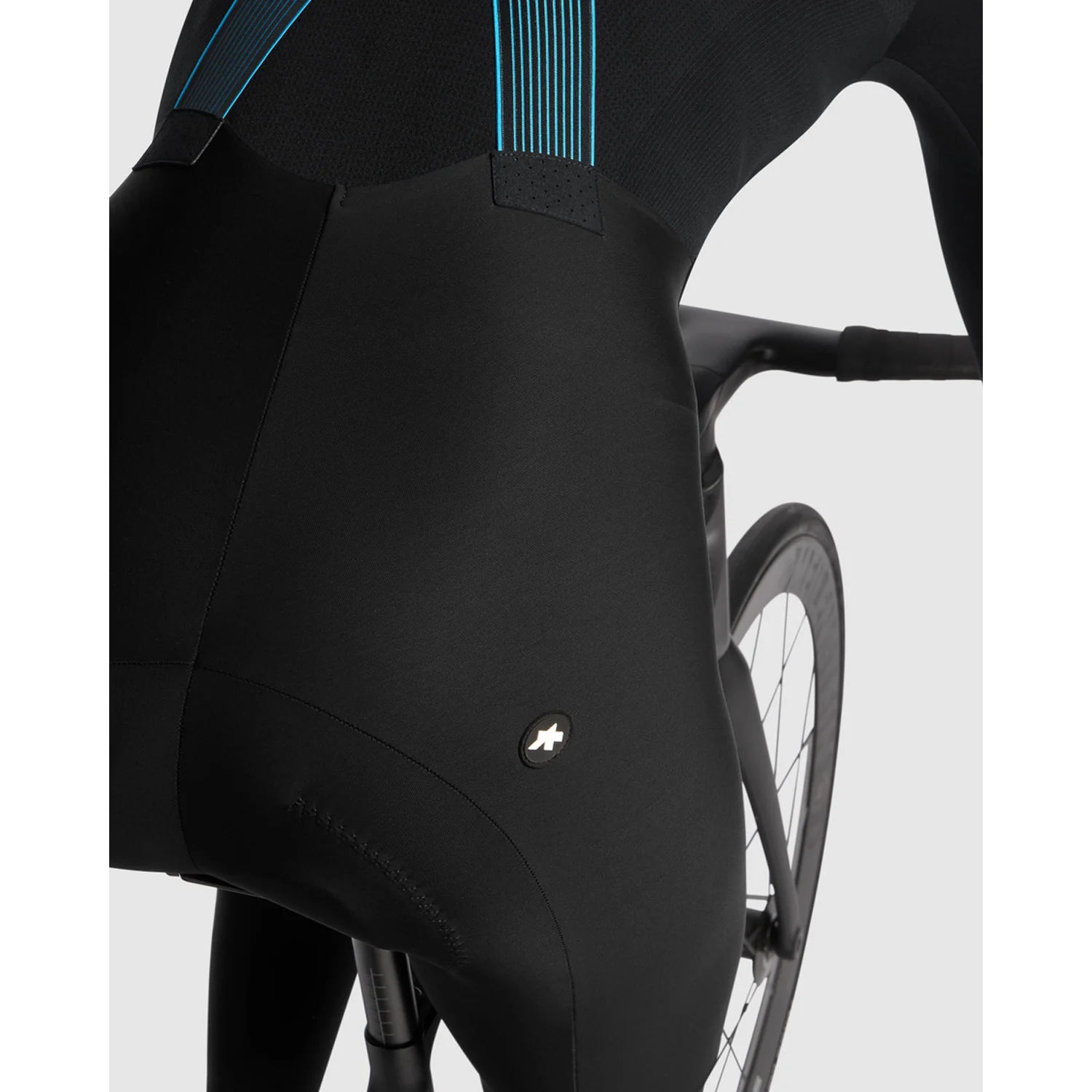 Cuissard Long à Bretelles ASSOS DYORA R HABU WINTER S11 Femme Noir - Image 9