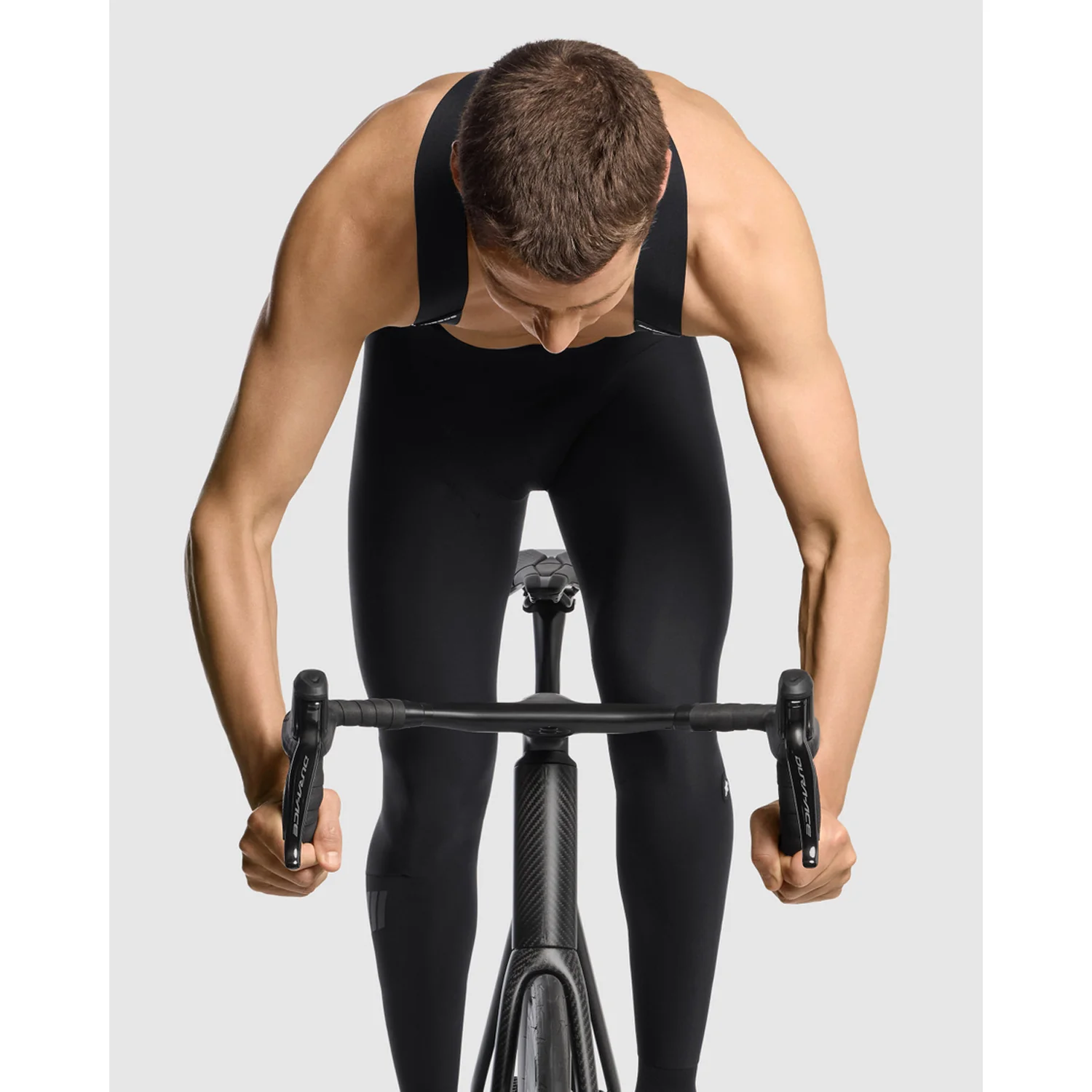 Cuissard Long à bretelles ASSOS EQUIPE R HABU WINTER S11 Noir - Image 9
