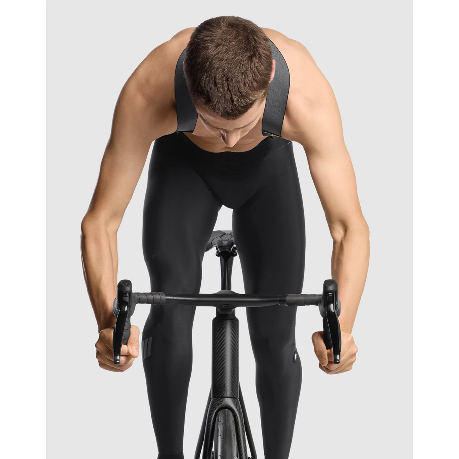 Cuissard Long à bretelles ASSOS EQUIPE RS SPRING FALL S11 Noir - Image 6