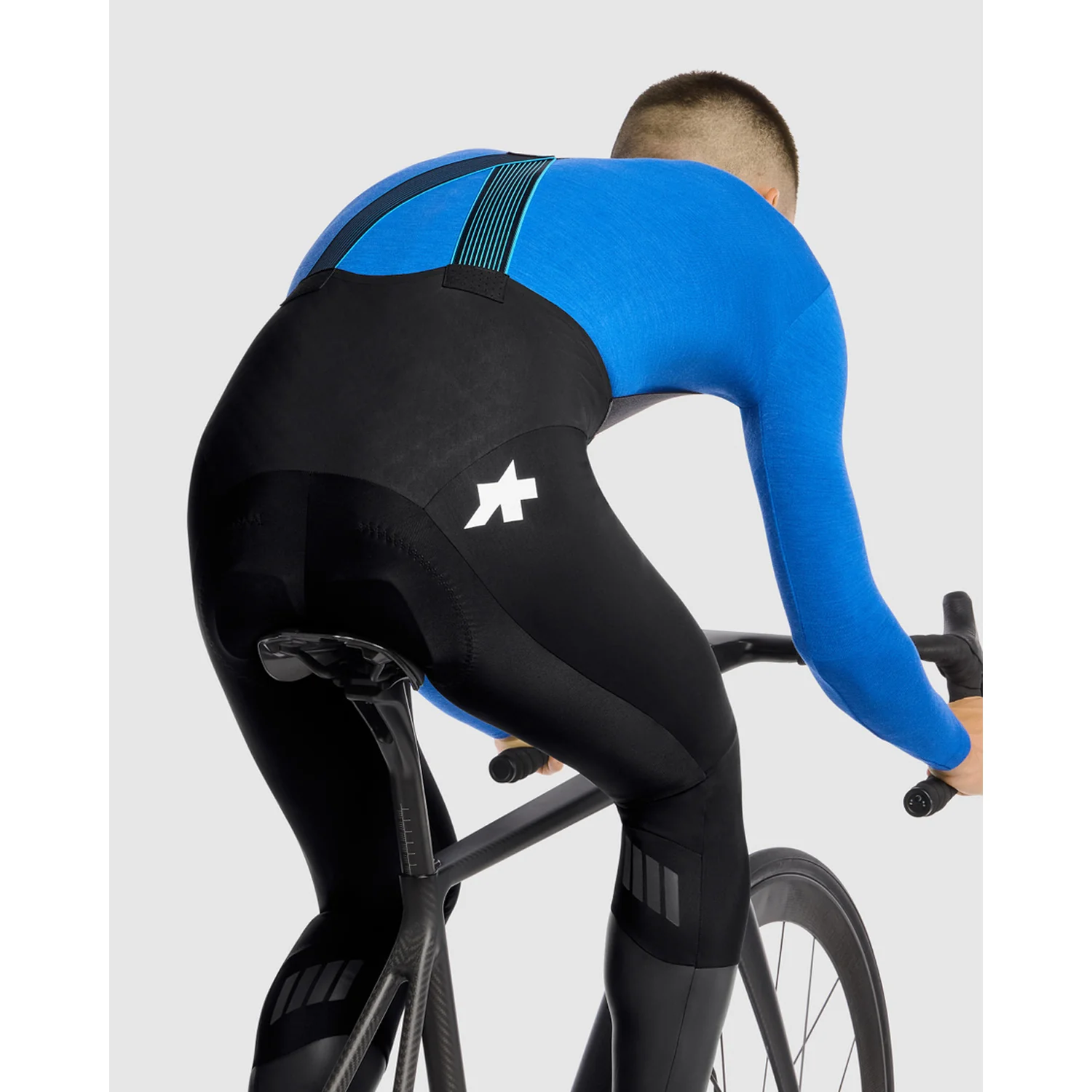 Cuissard Long à bretelles ASSOS EQUIPE RS JOHDAH ULTRAZ WINTER S11 Noir - Image 8