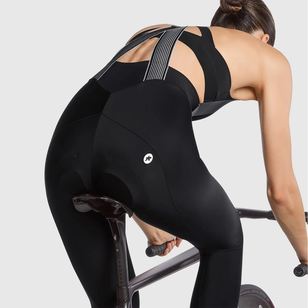 Cuissard Long à Bretelles ASSOS UMA GT WINTER C2 Femme Noir - Image 8