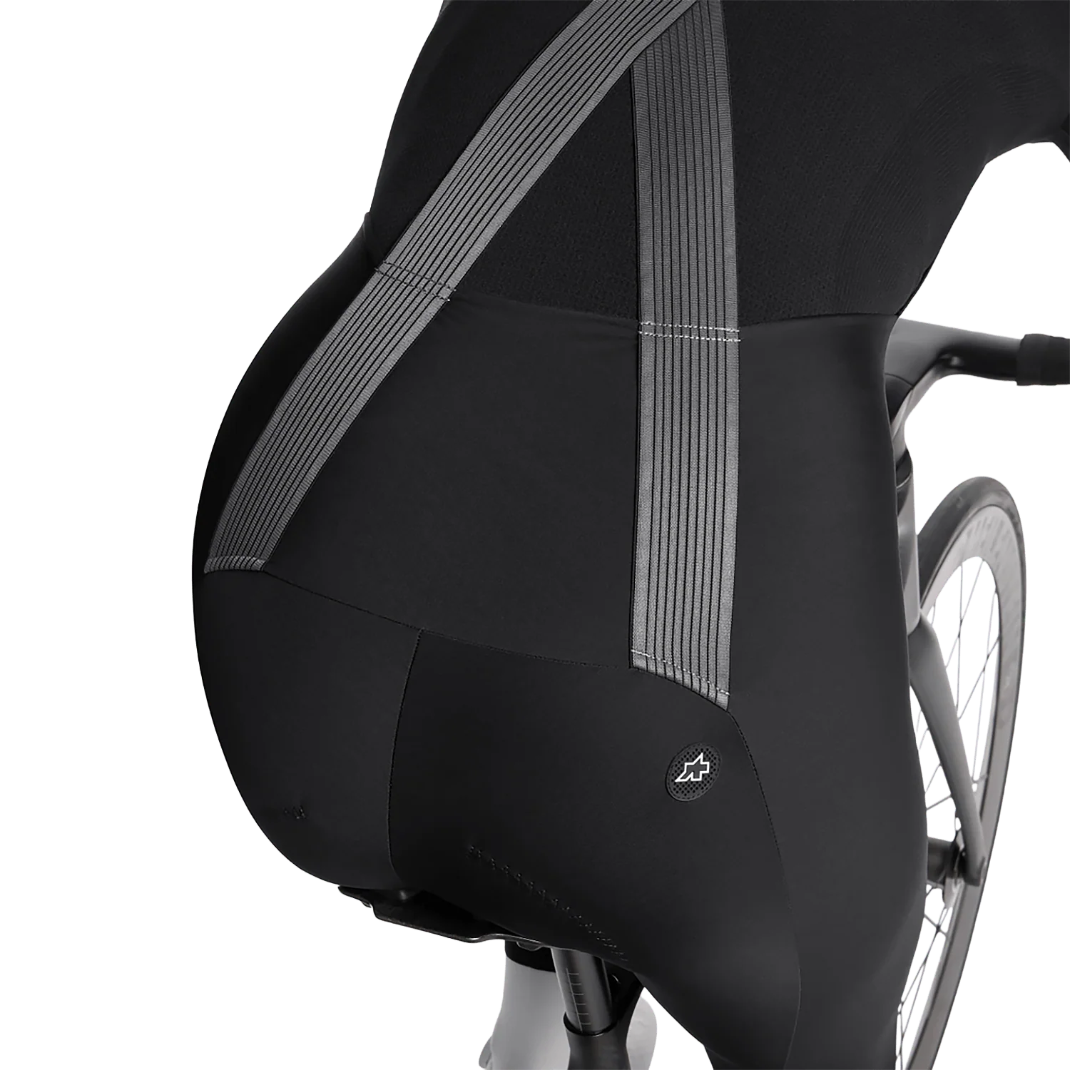 Cuissard Long à Bretelles ASSOS UMA GT HASHOOGI WINTER S11 Femme Noir - Image 8