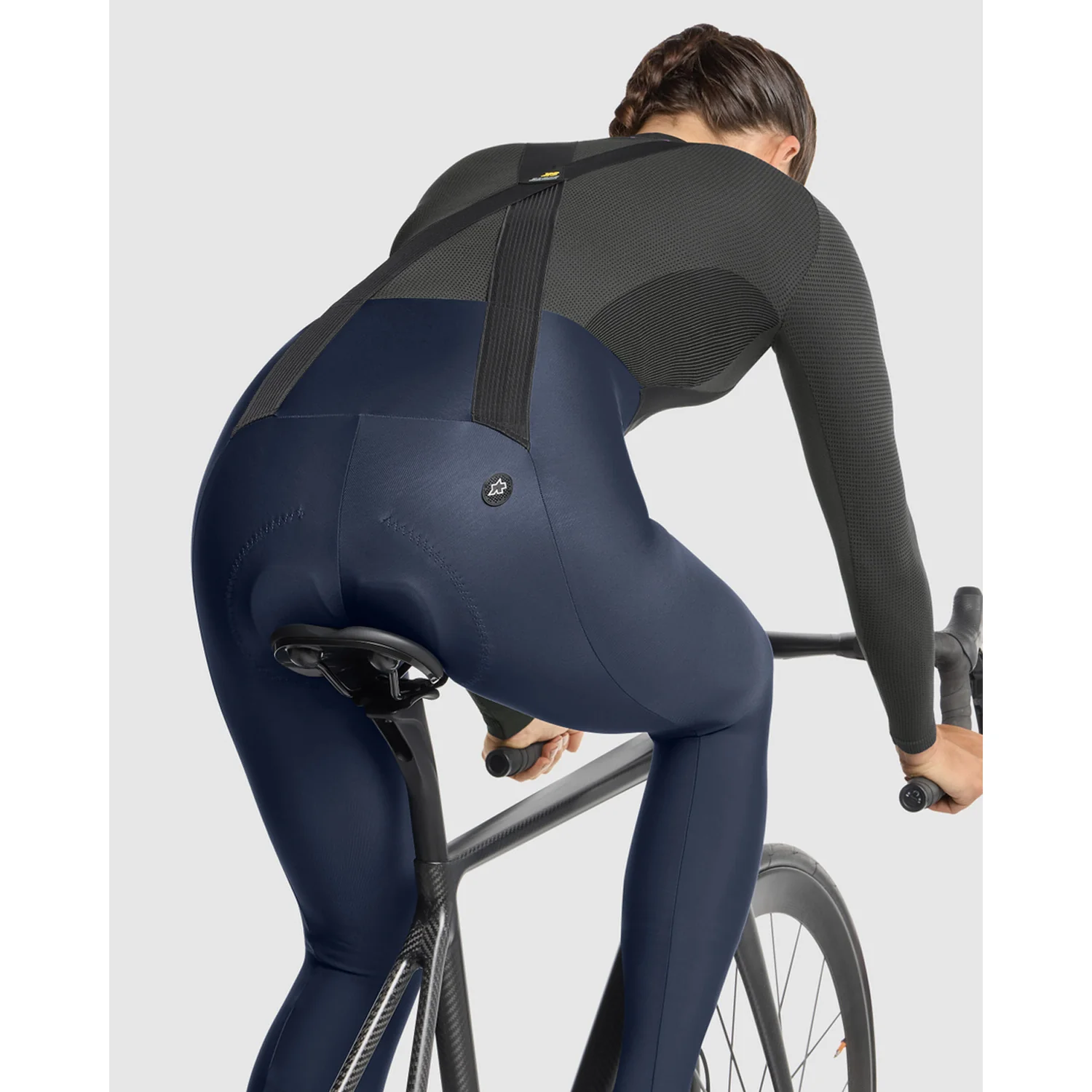 Cuissard Long à Bretelles ASSOS UMA GT SPRING FALL S11 Femme Primal Blue - Image 7