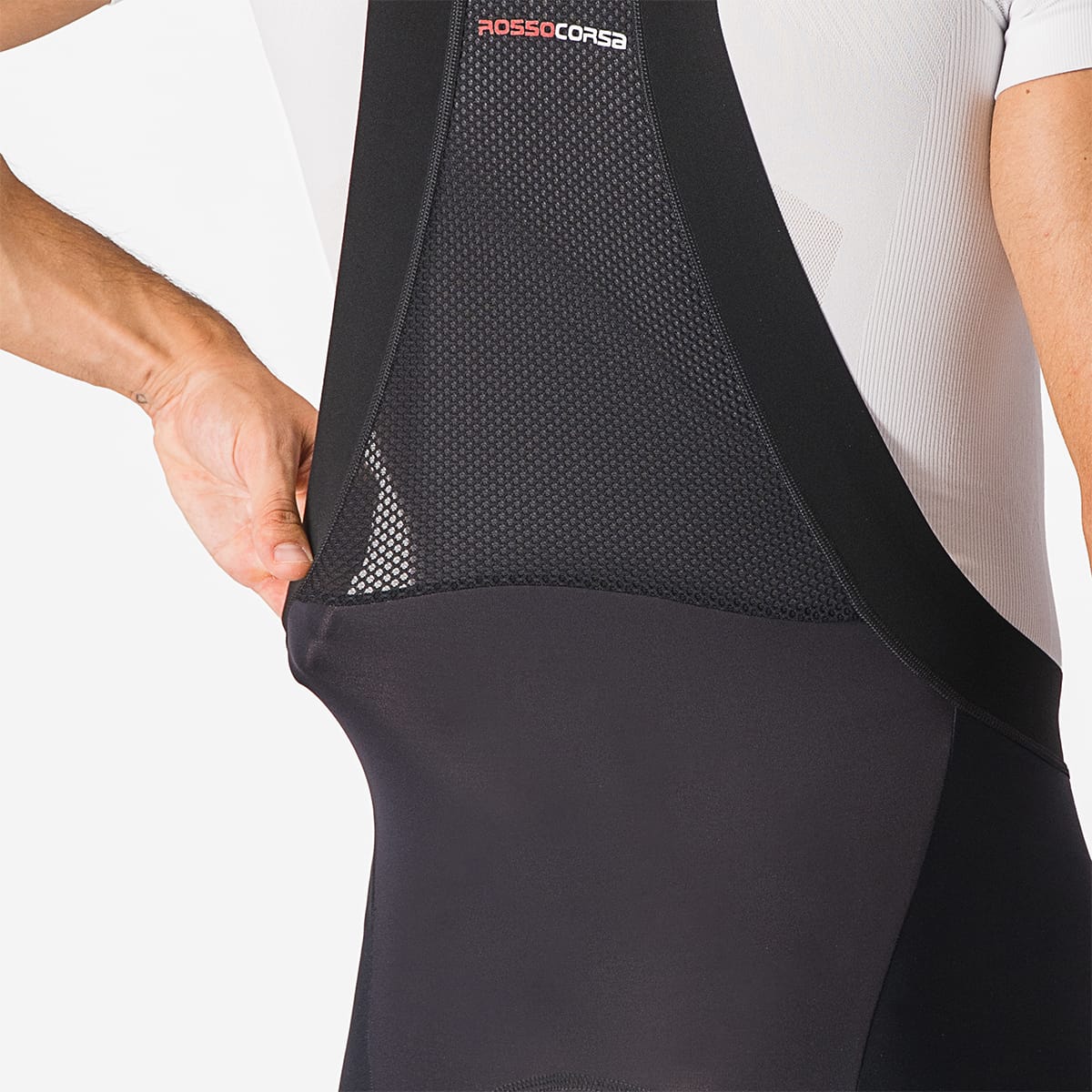 Cuissard Long à Bretelles CASTELLI SORPASSO RoS Noir - Image 8
