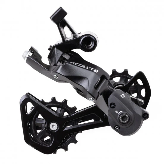 Dérailleur Arrière MICROSHIFT ACOLYTE V2 RD-M5185M-B 8V Chape Moyenne Springlock