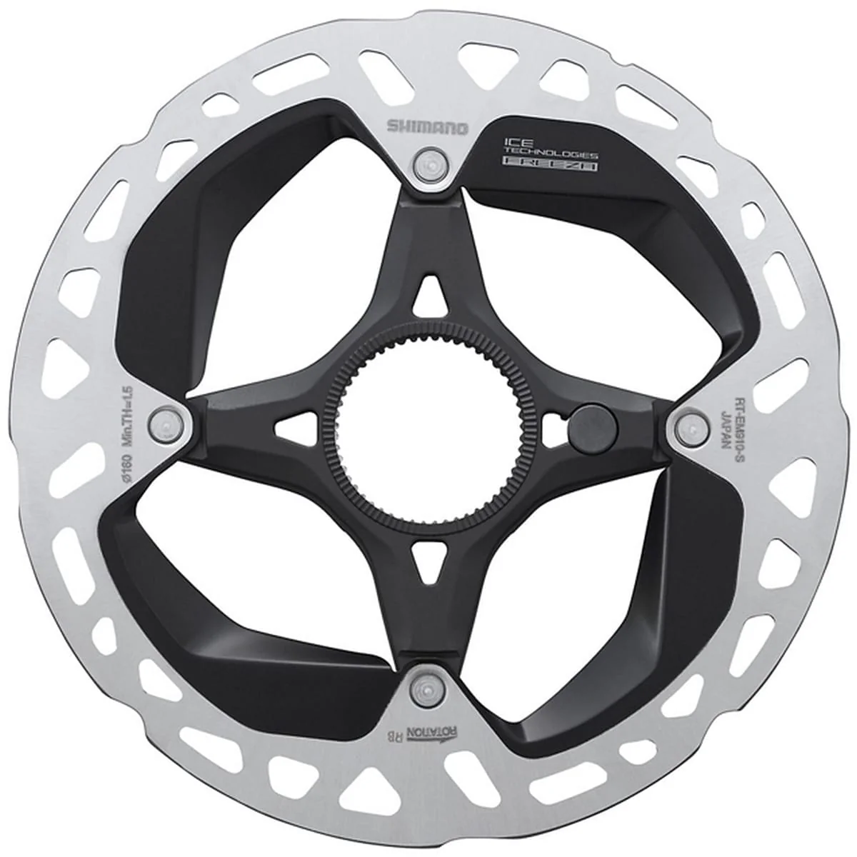Disque SHIMANO RT-EM910 CENTER LOCK Externe Aimant E-bike - Image 3
