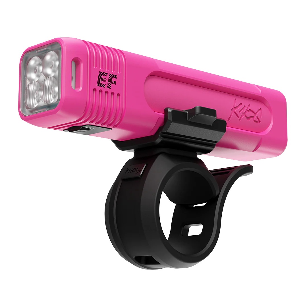 Éclairage Avant KNOG BLINDER PRO 900 Edition Limitée E.F. Pro Cycling Rose - Image 7