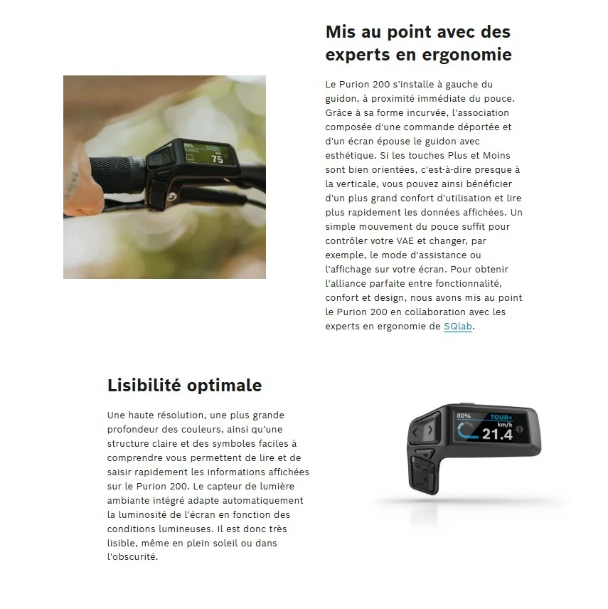 Ecran BOSCH PURION 200 - Image 6