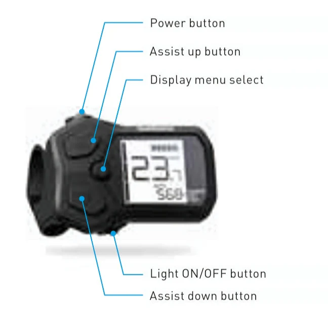 Écran SHIMANO Steps SC-EN500 I-Spec EV - Image 3