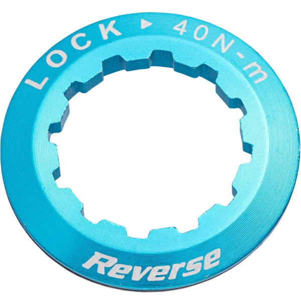 Ecrou de Cassettte 8/11V REVERSE COMPONENTS Bleu Clair