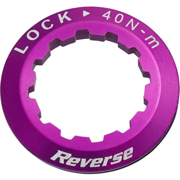 Ecrou de Cassettte 8/11V REVERSE COMPONENTS Violet