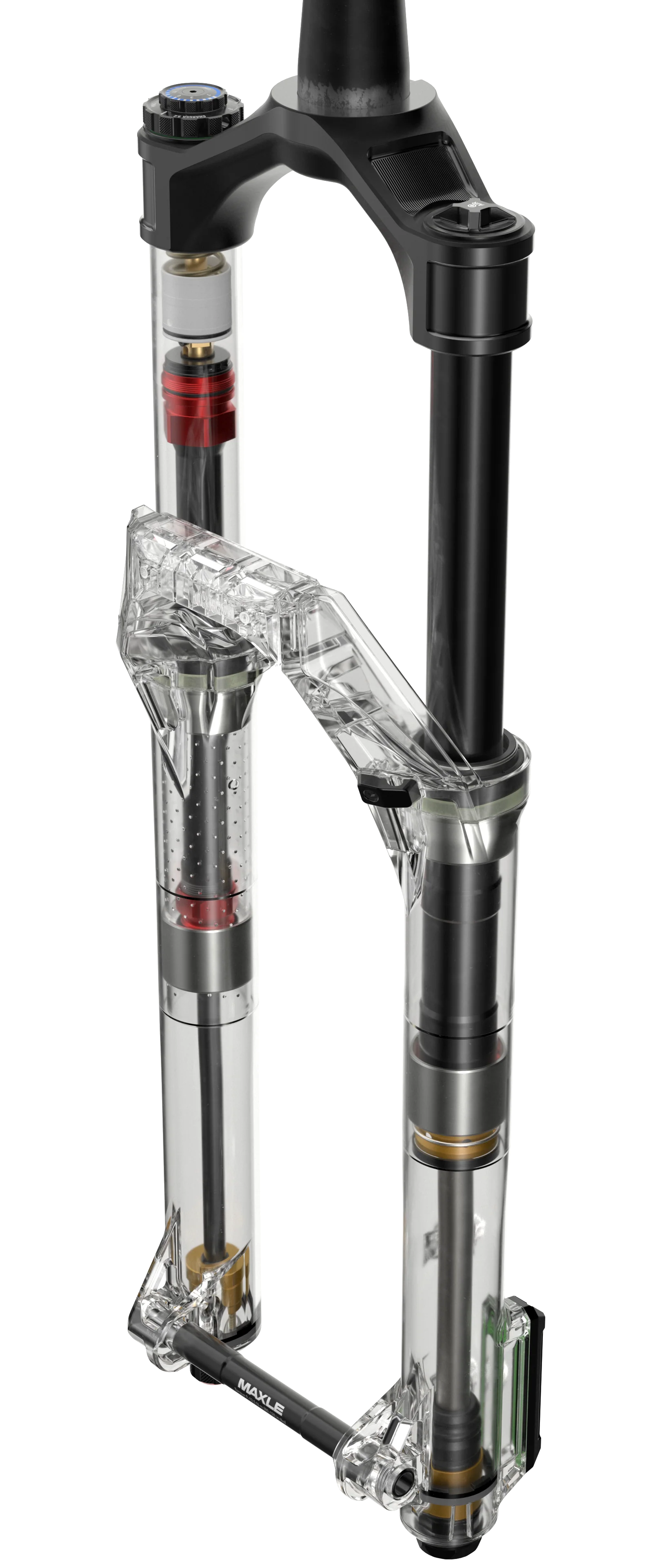 Fourche ROCKSHOX ZEB ULTIMATE CHARGER 3.2 RC2 27.5" LINEAR XL Conique Axe 15x110mm Boost Rouge - Image 2