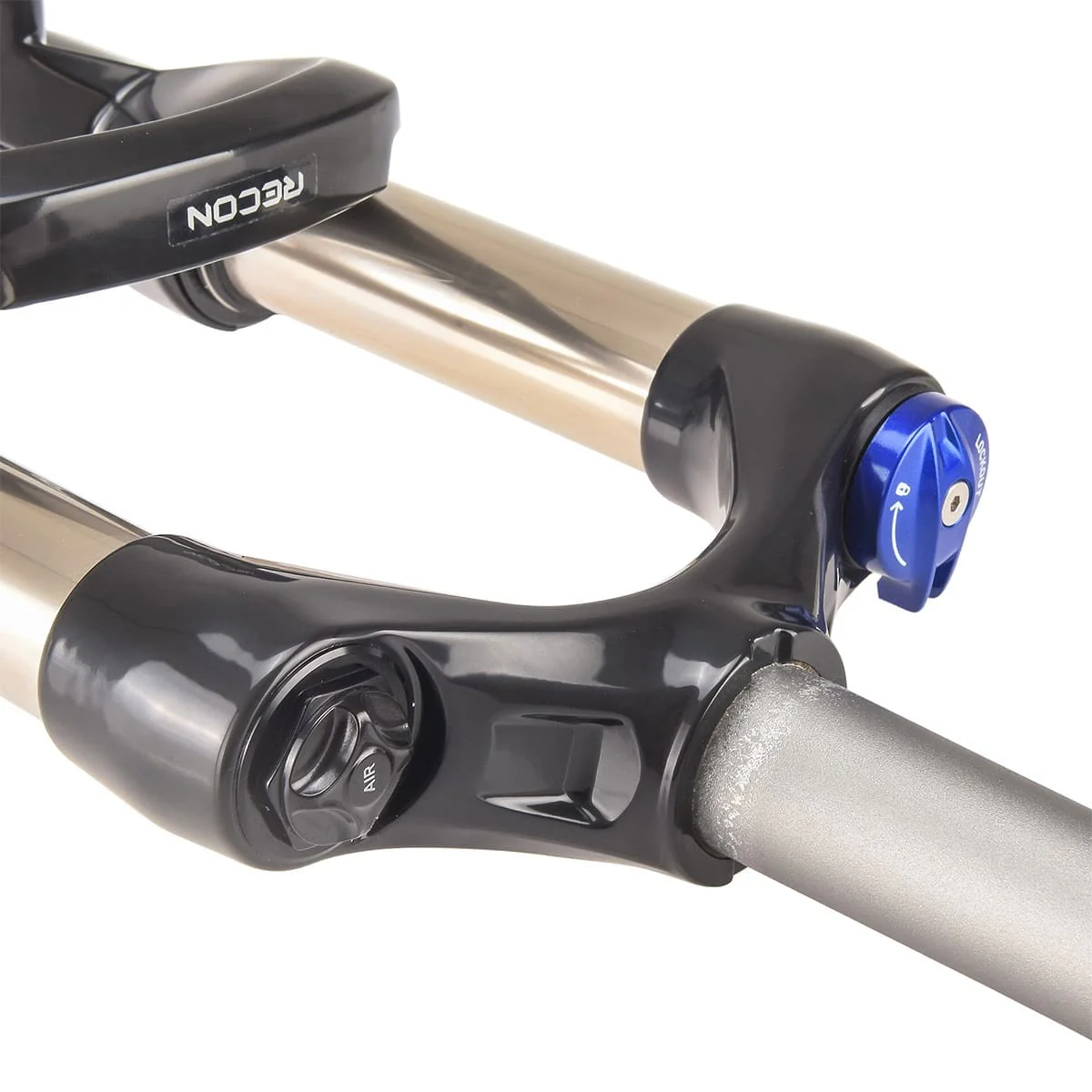 Fourche ROCKSHOX RECON SILVER TK 26 SoloAir 9x100 mm Pivot Droit Noir - Image 3