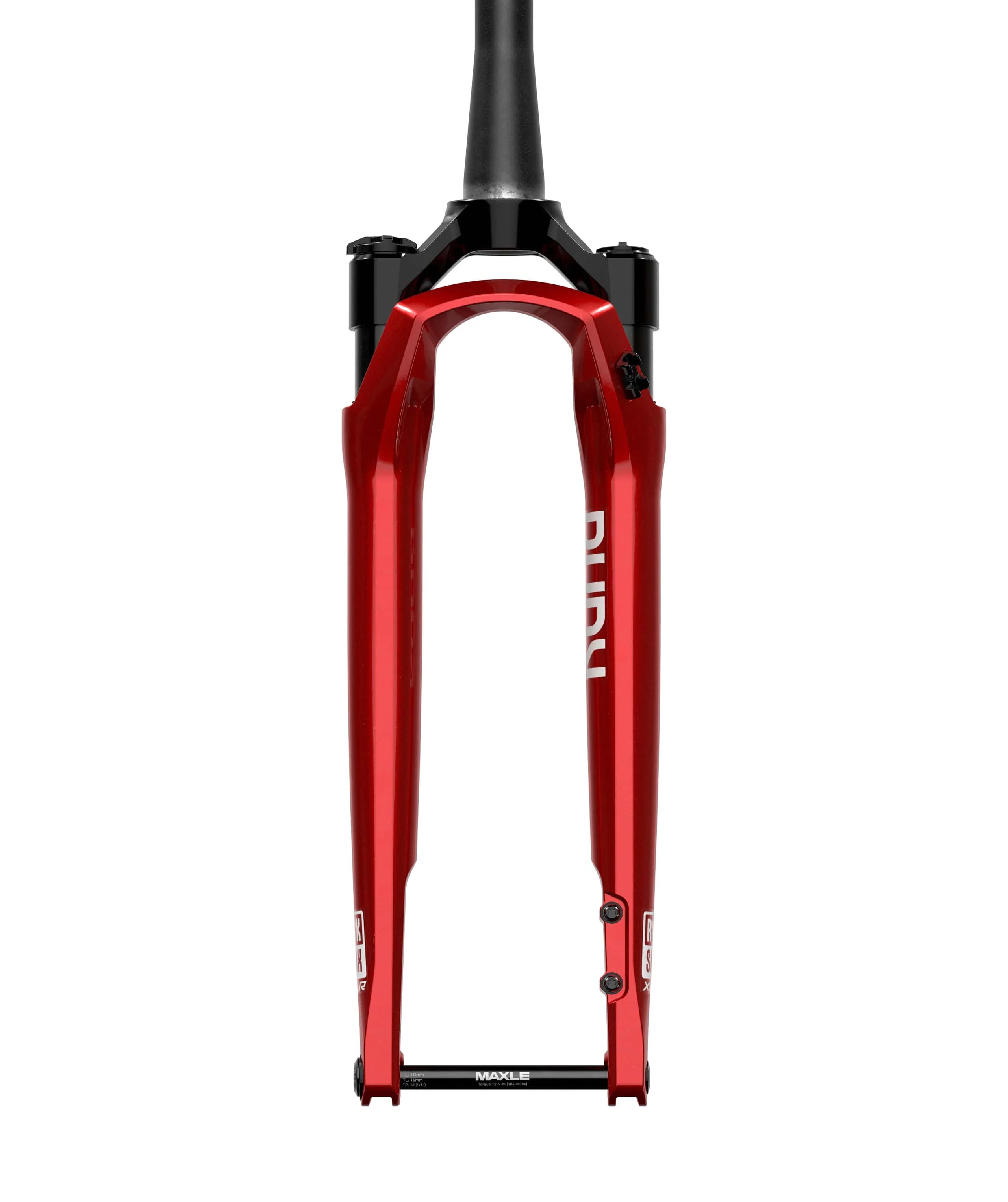 Fourche ROCKSHOX RUDY ULTIMATE RACE DAY 2 700c 12x100mm Déport 51mm A2 Rouge