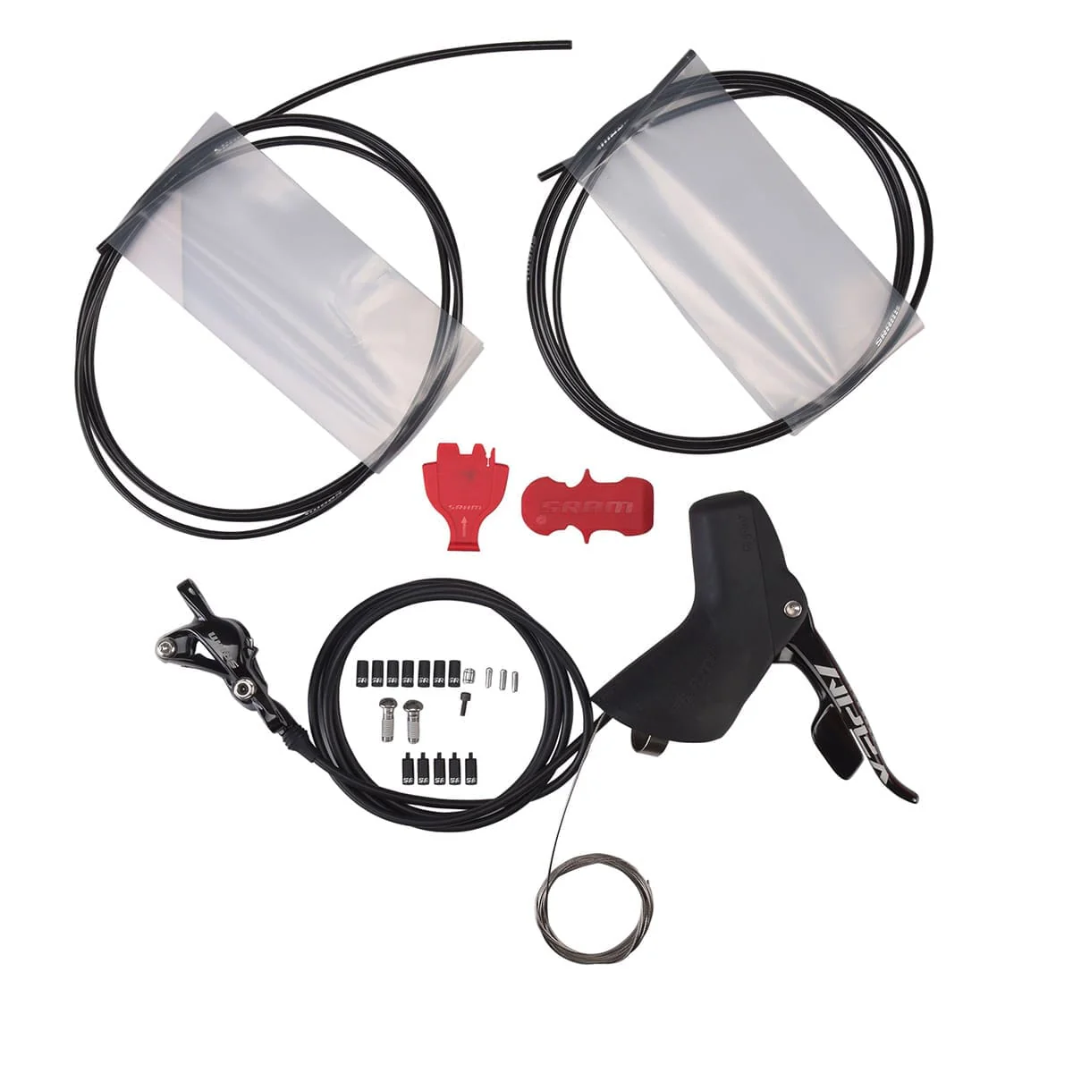 Levier Droit et Étrier Arrière SRAM APEX HRD 11V Post Mount Sans Disque