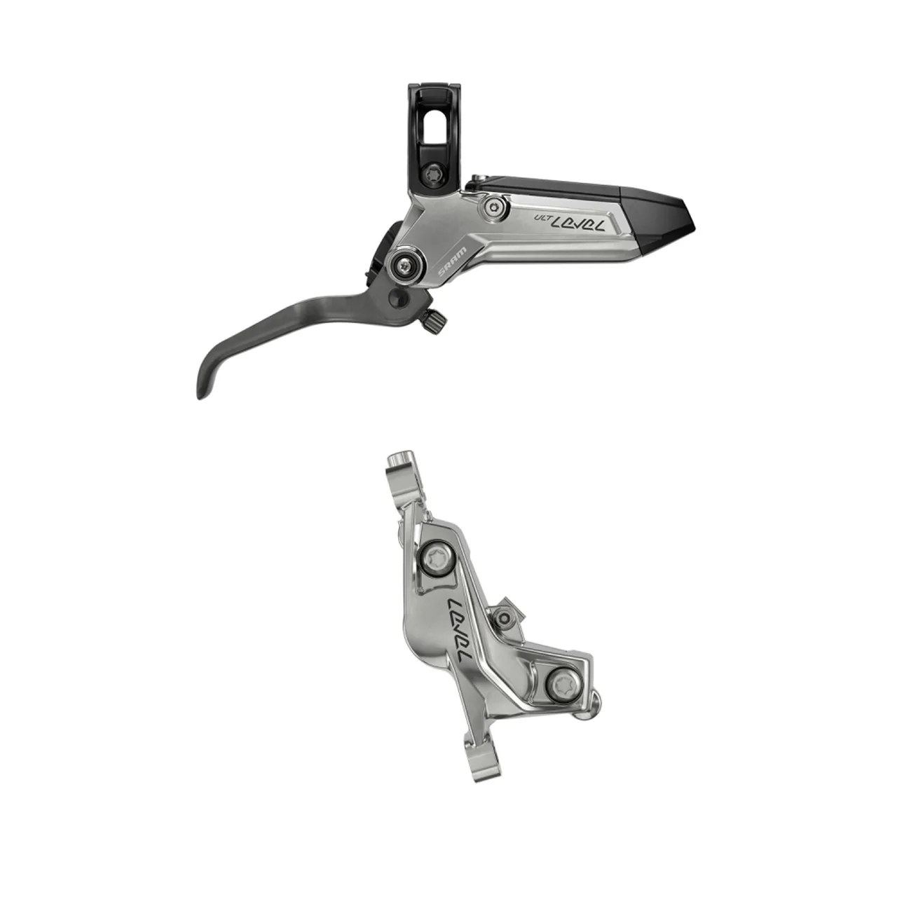 Frein Arrière SRAM LEVEL ULTIMATE STEALTH 4 pistons Argent
