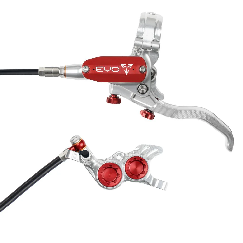 Frein Avant HOPE TECH 4 EVO GR4 Argent/Rouge