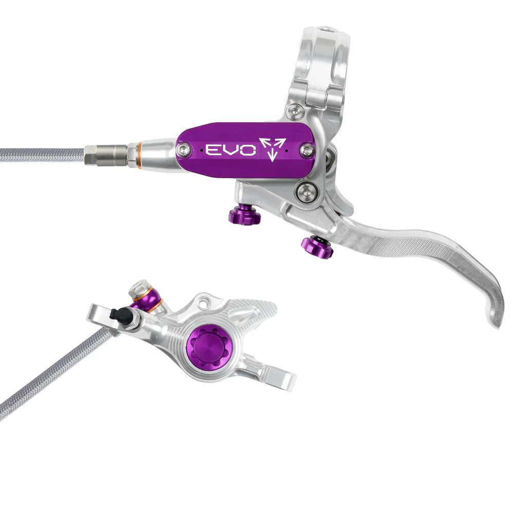 Frein Avant HOPE TECH 4 EVO X2 PM Aviation Argent/Violet