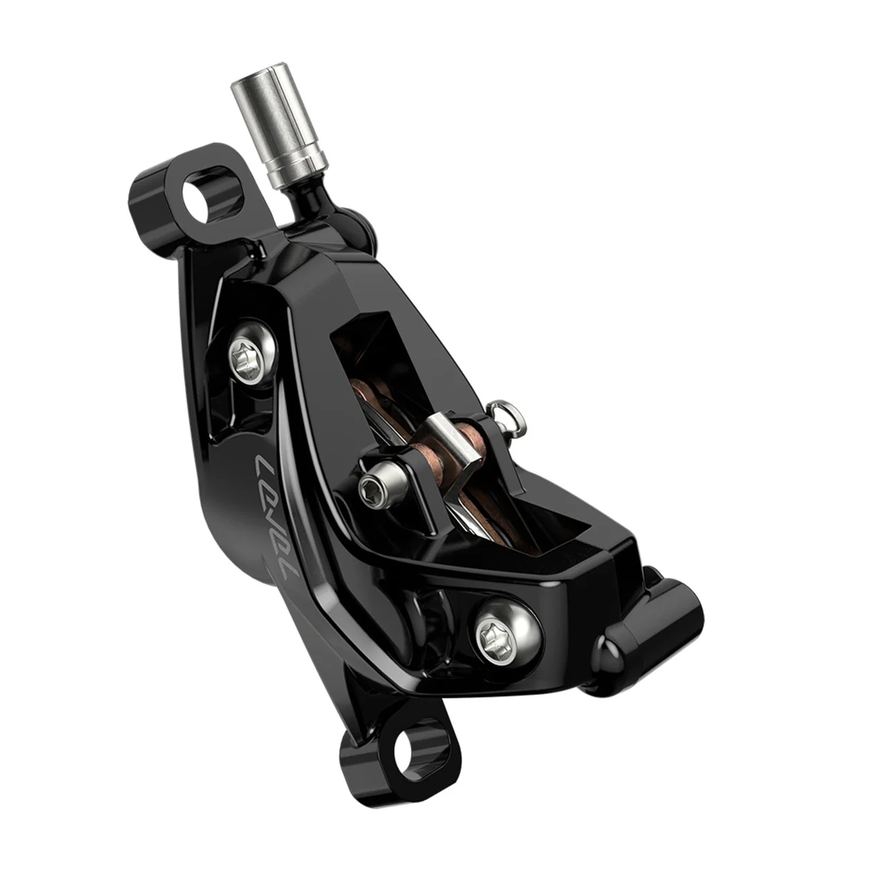 Frein Avant SRAM LEVEL SILVER STEALTH 4 pistons Noir - Image 5