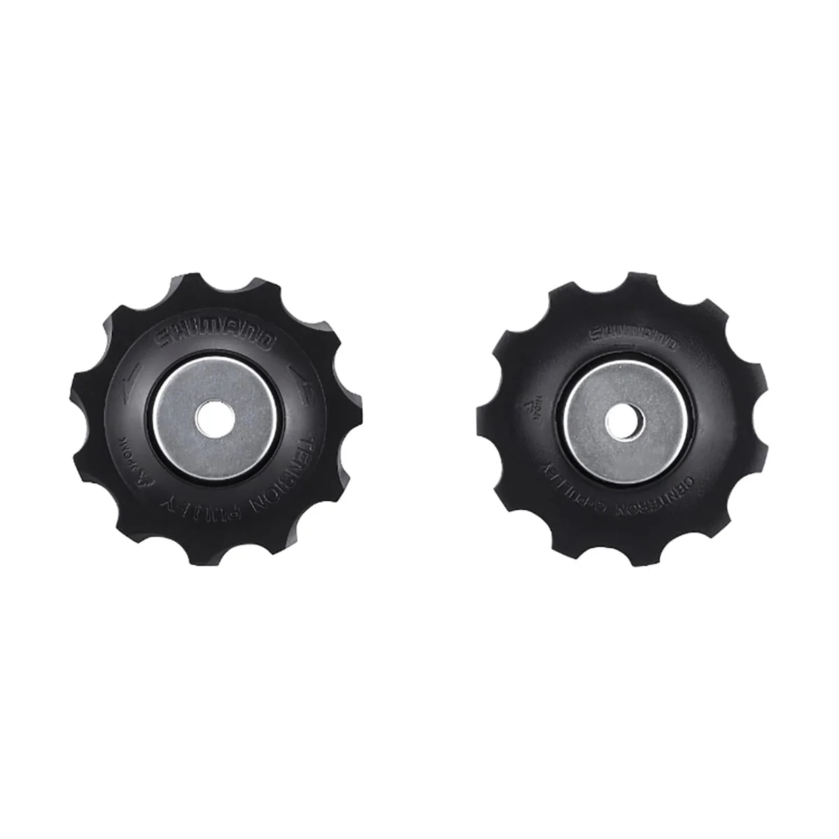 Galets de Dérailleur Arrière 10V SHIMANO DEORE M6000 pour Chape Longue Noir