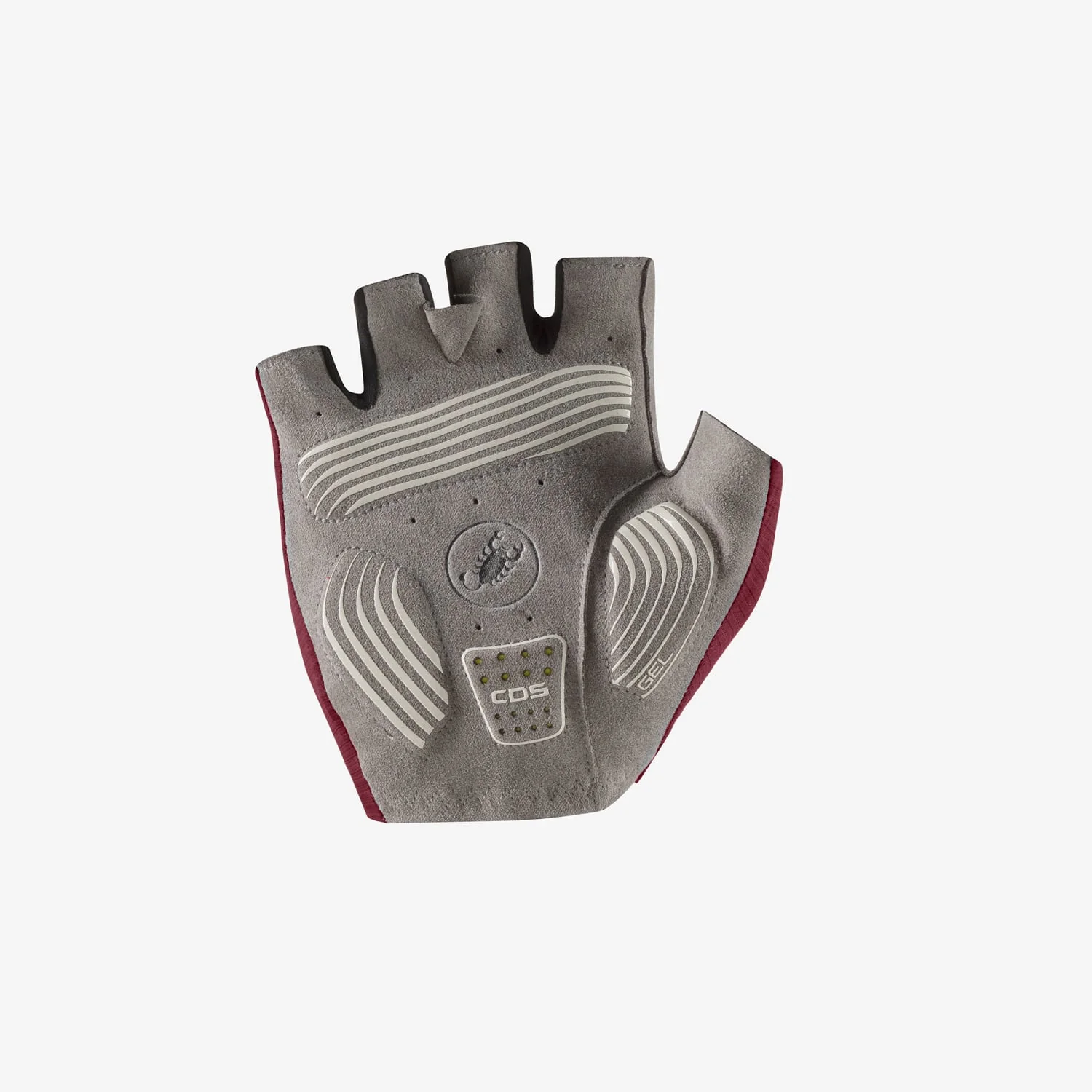 Gants Courts CASTELLI ESPRESSO Bordeaux - Image 2