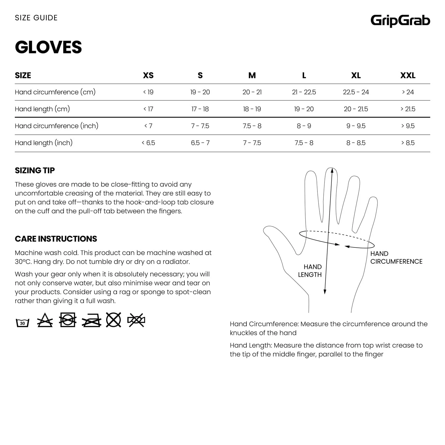 Gants Courts GRIPGRAB RIDE RC MAX Jaune - Image 8