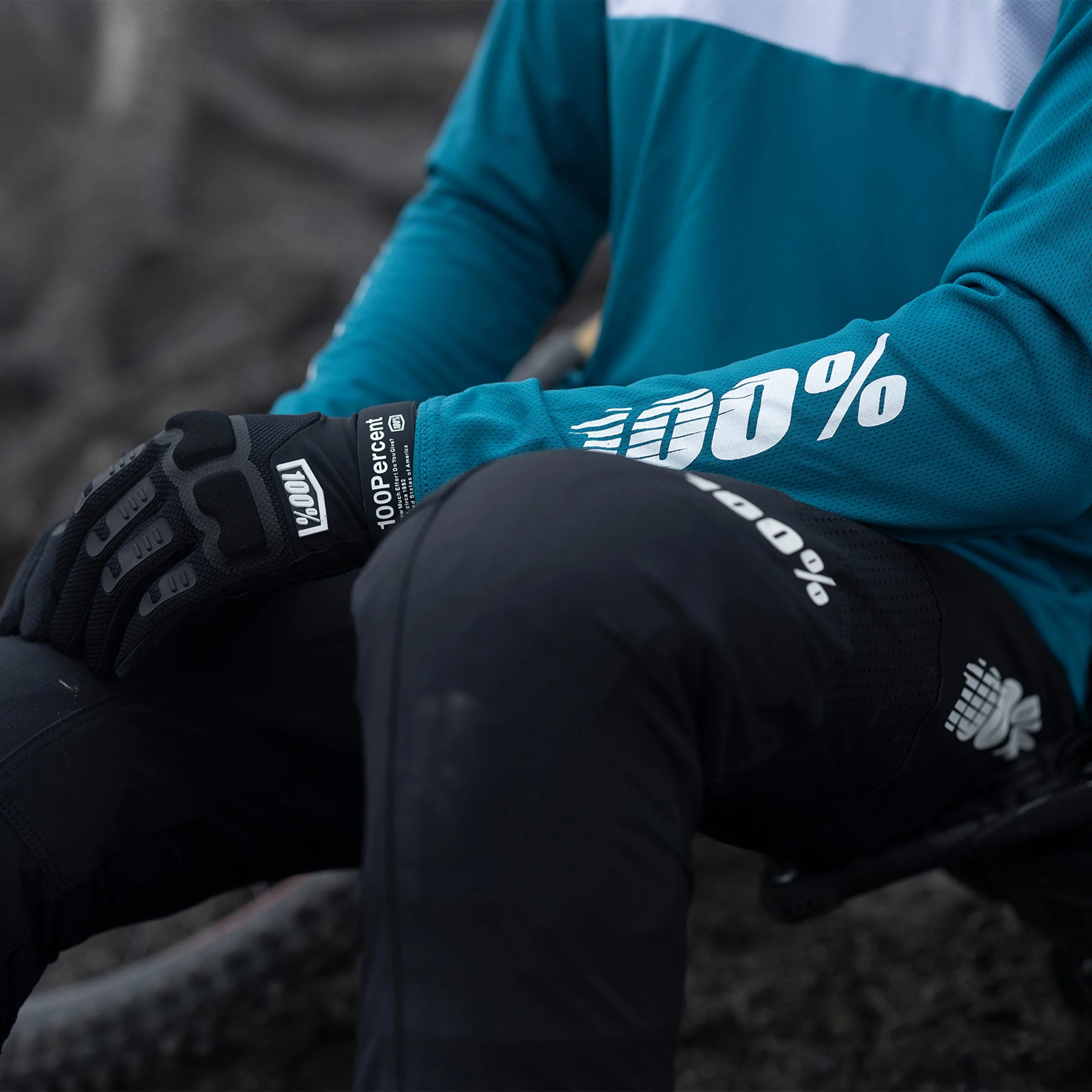Gants 100% LANGDALE Noir - Image 3